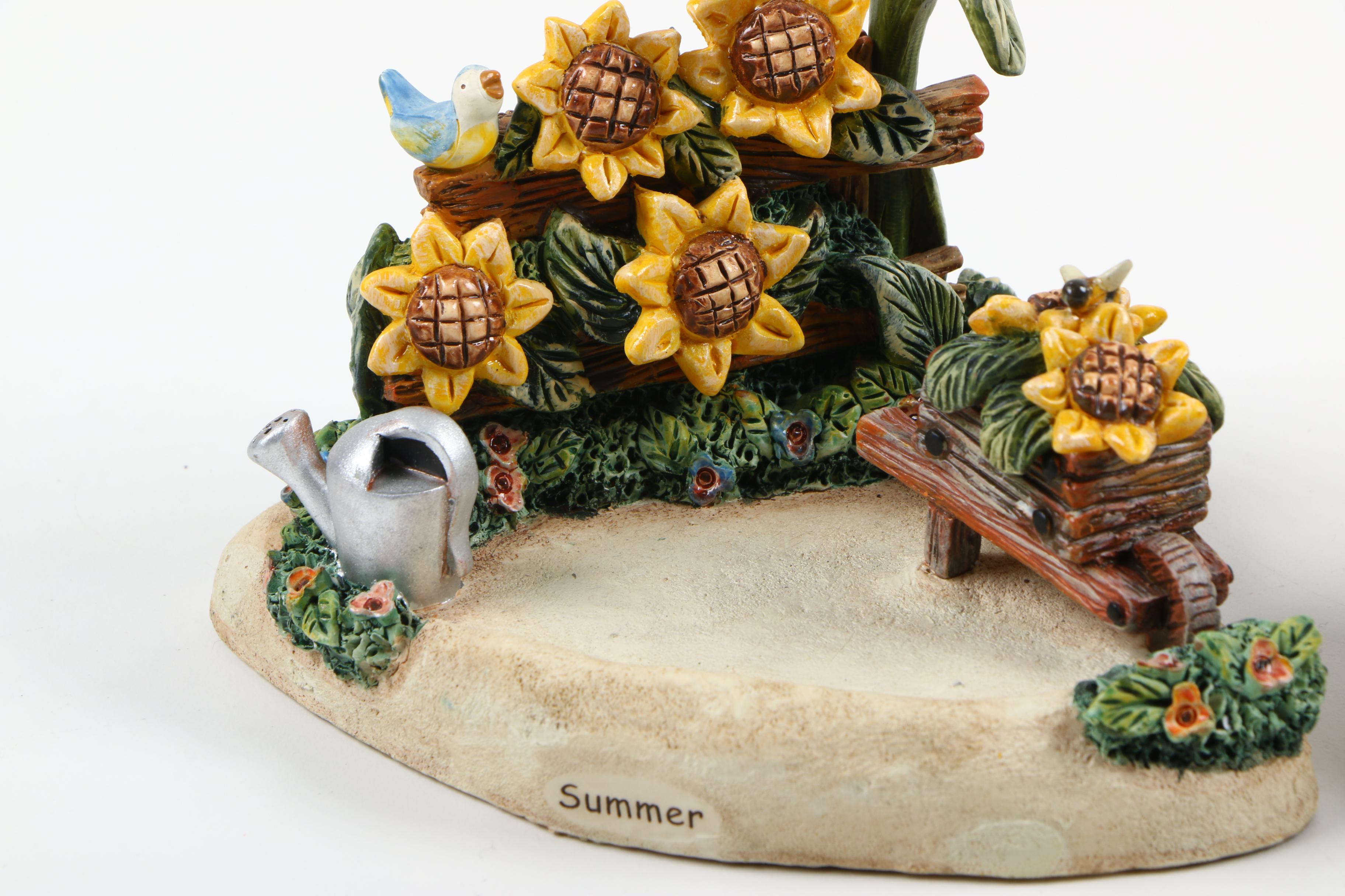 Hummel Seasonal Figurine Stands