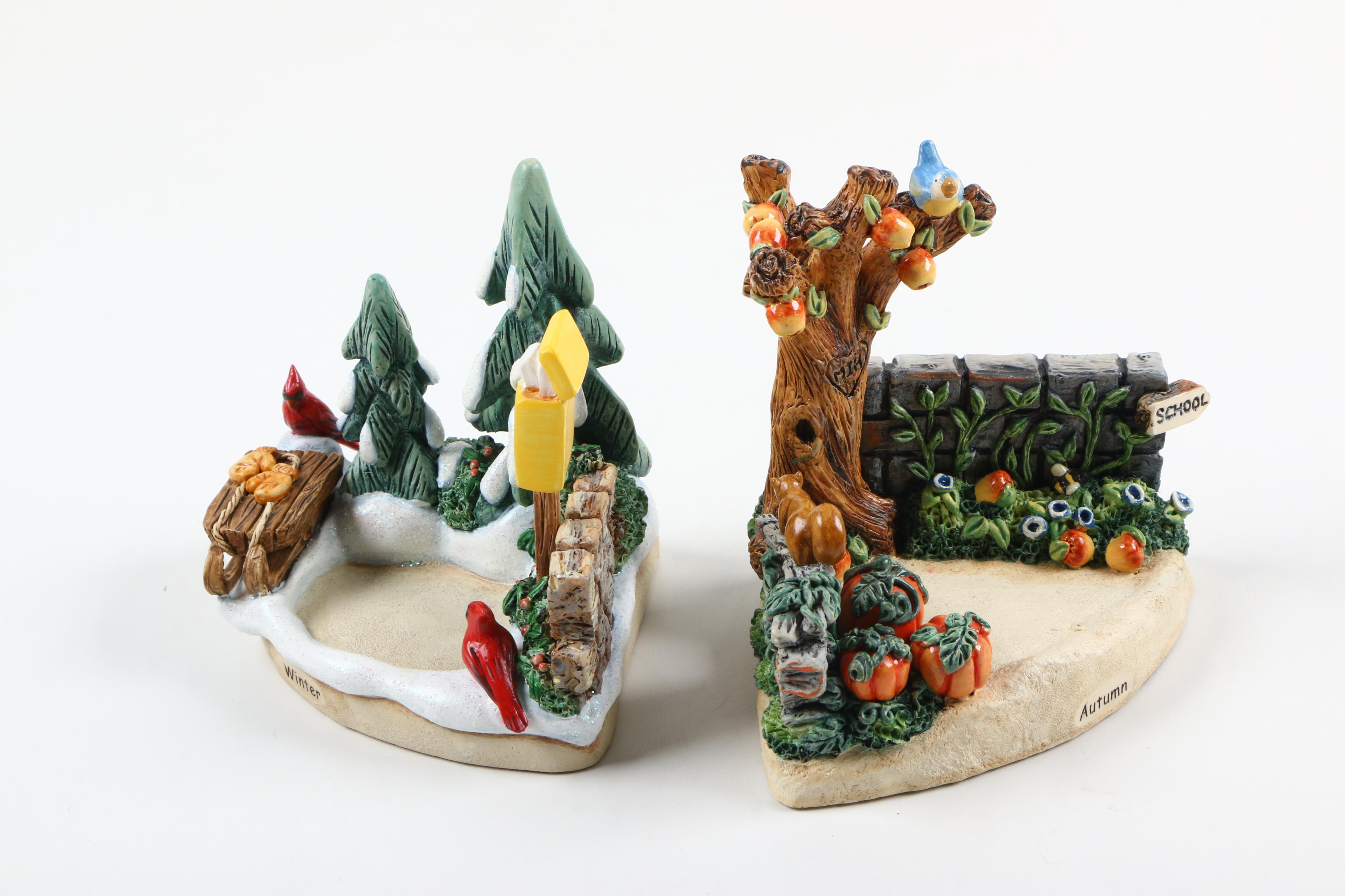 Hummel Seasonal Figurine Stands