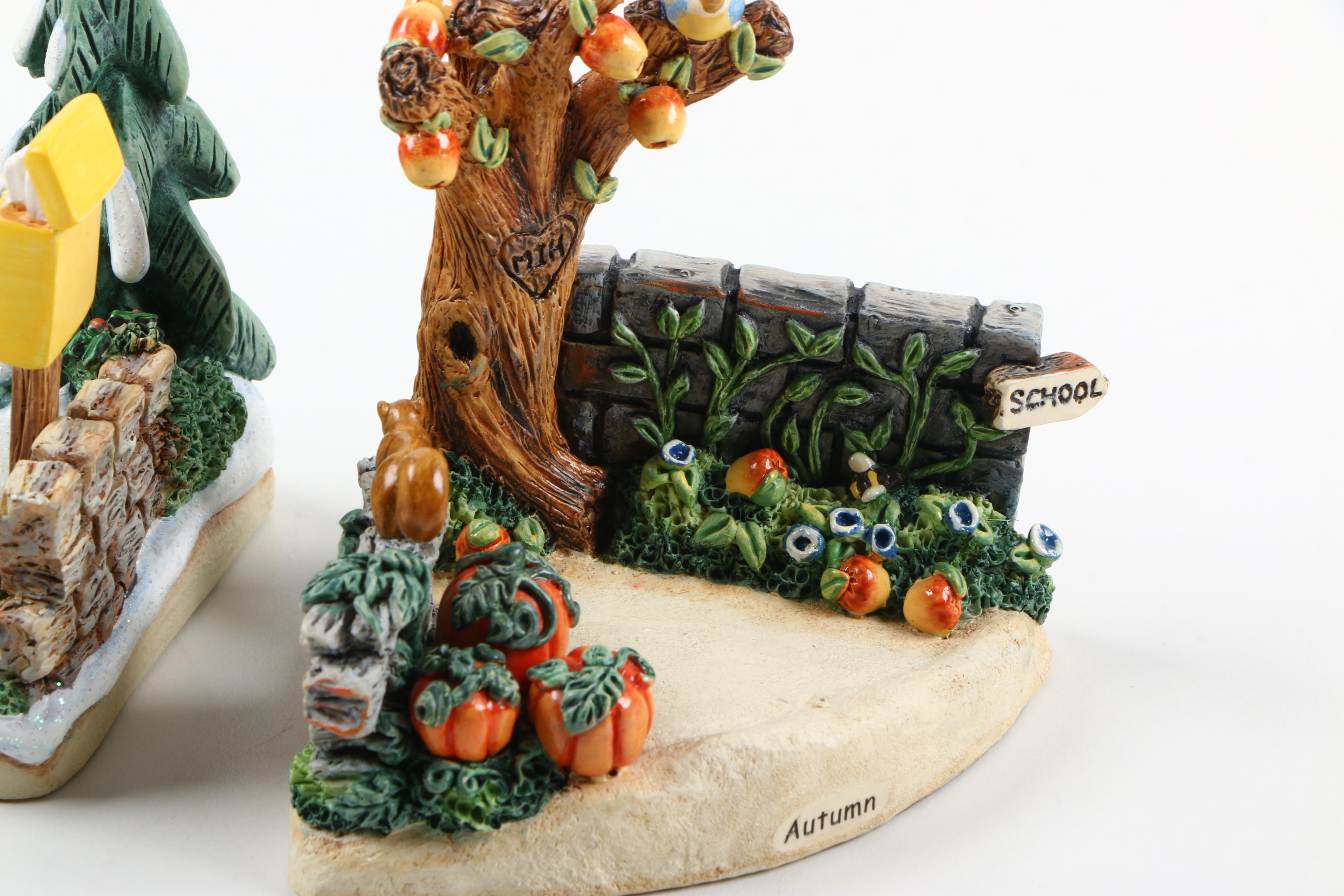 Hummel Seasonal Figurine Stands