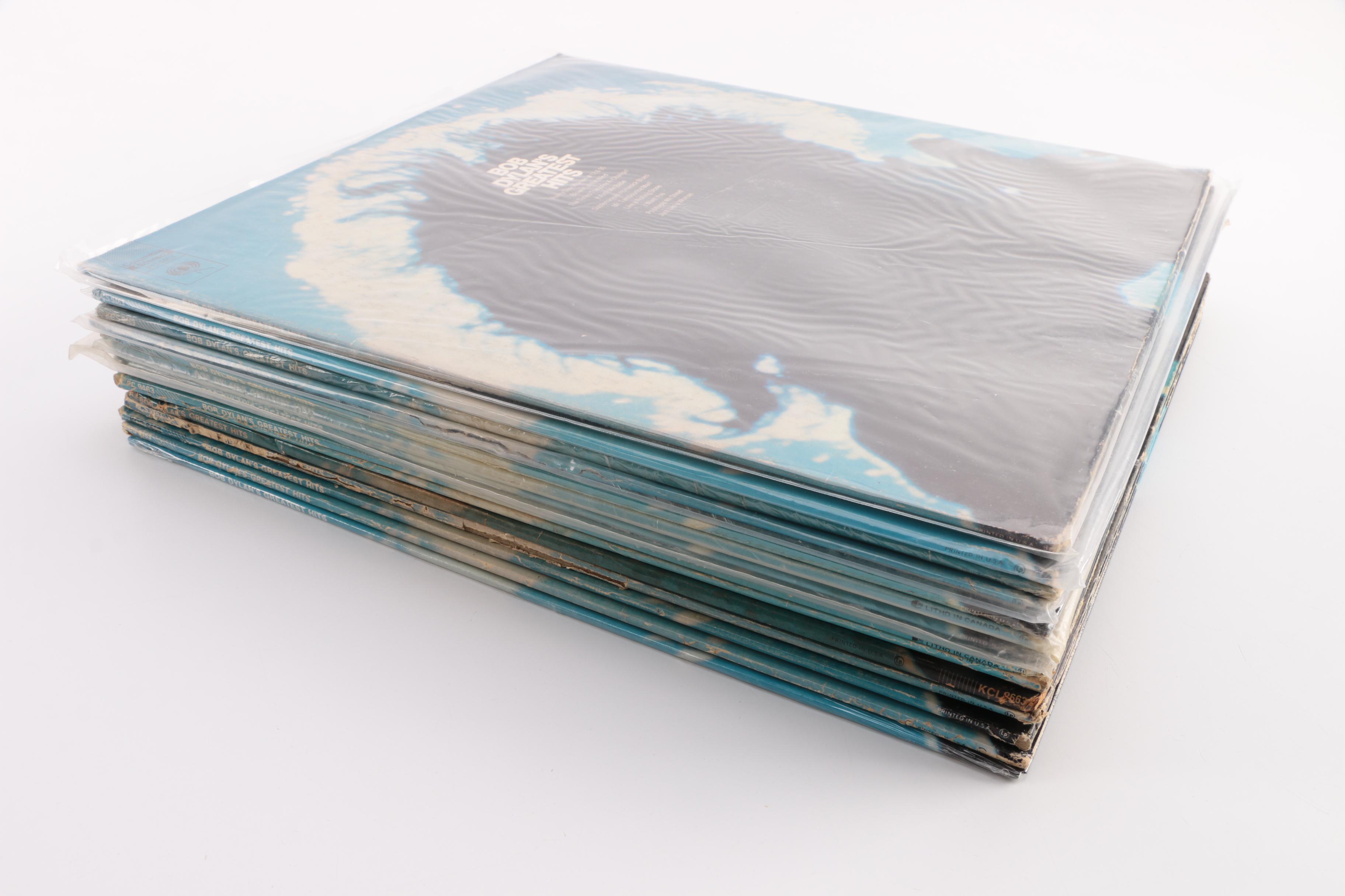 Various Artists "Newport Broadside", Bob Dylan LP and 45 rpm Albums