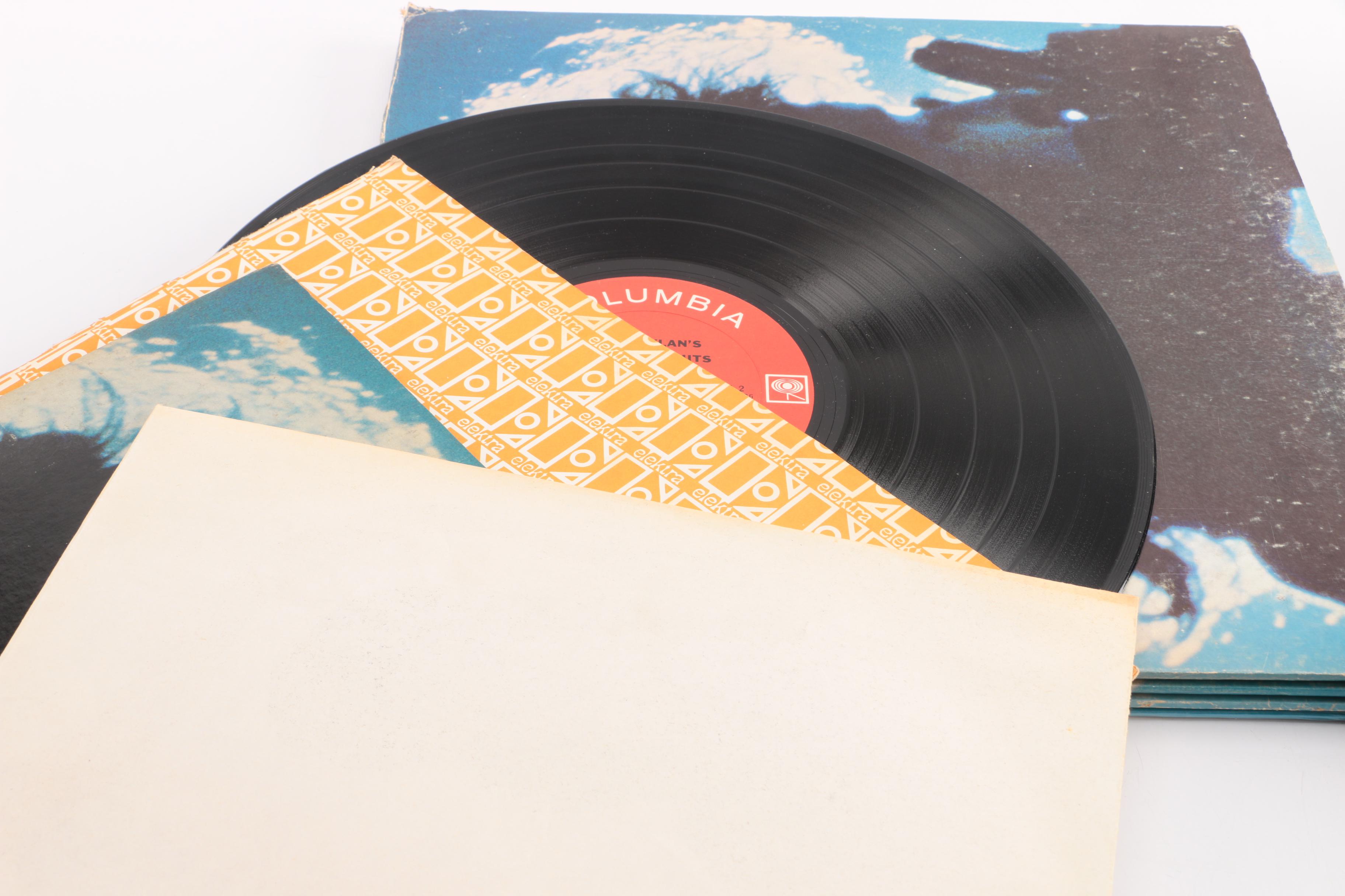 Various Artists "Newport Broadside", Bob Dylan LP and 45 rpm Albums