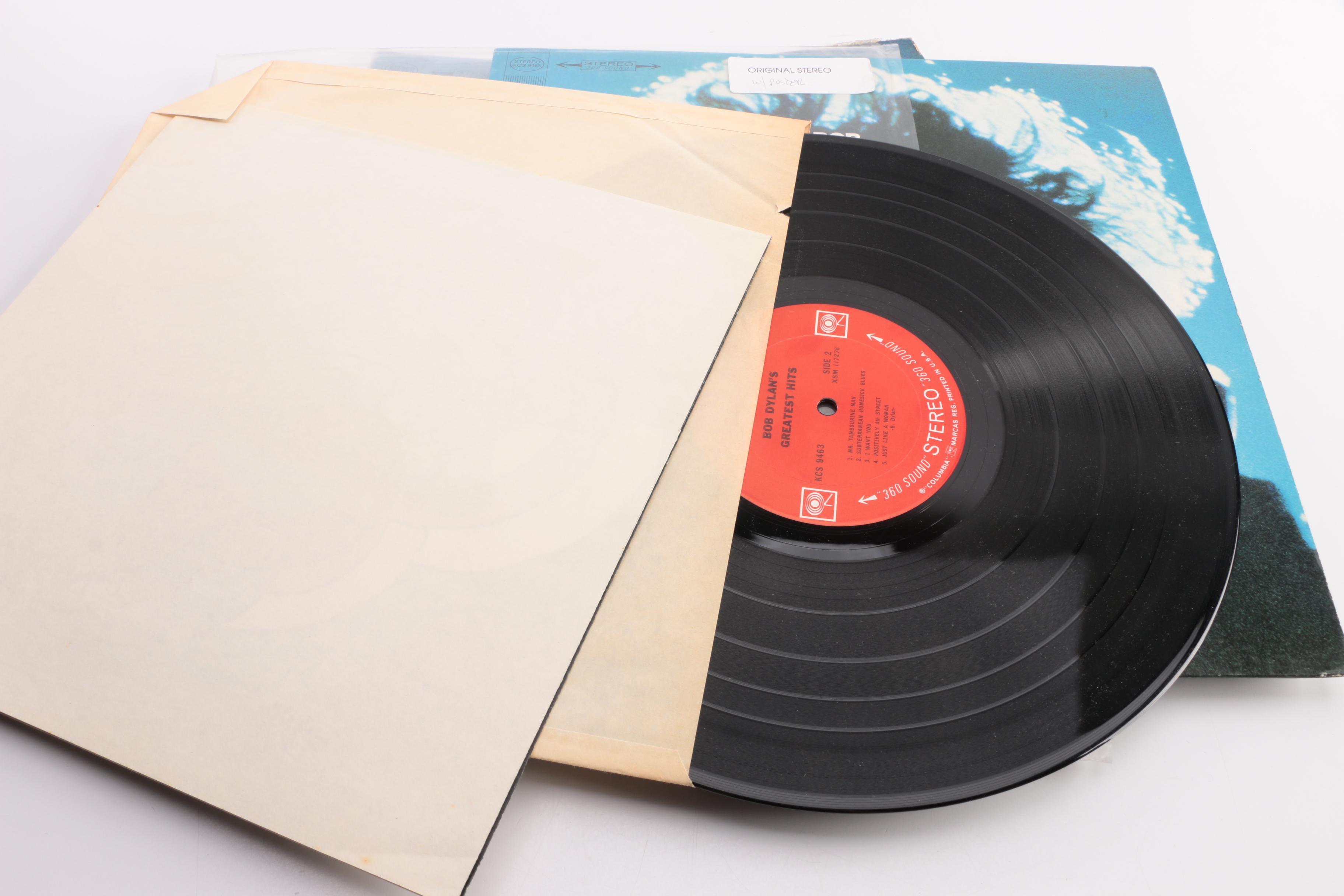 Various Artists "Newport Broadside", Bob Dylan LP and 45 rpm Albums