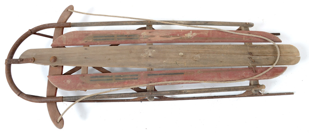 Vintage Steel Runner Sleds