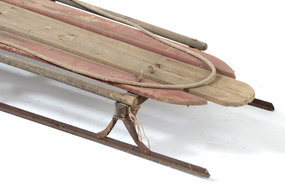 Vintage Steel Runner Sleds