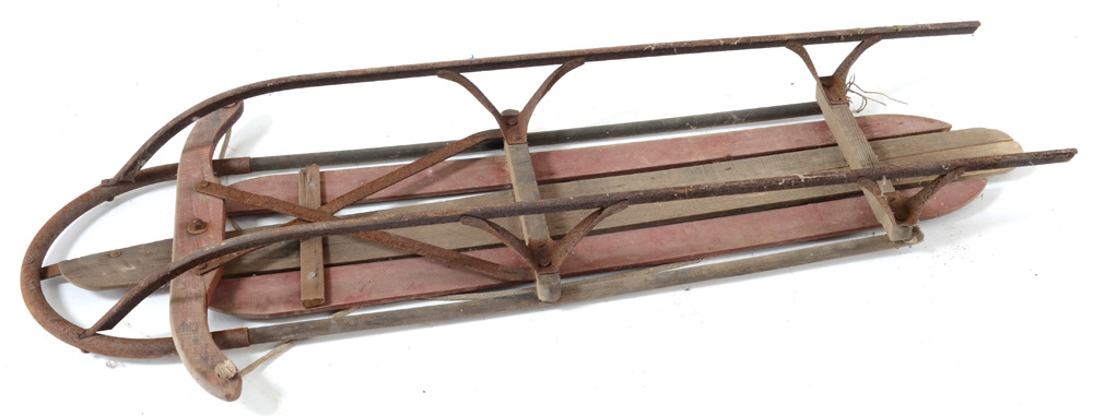 Vintage Steel Runner Sleds