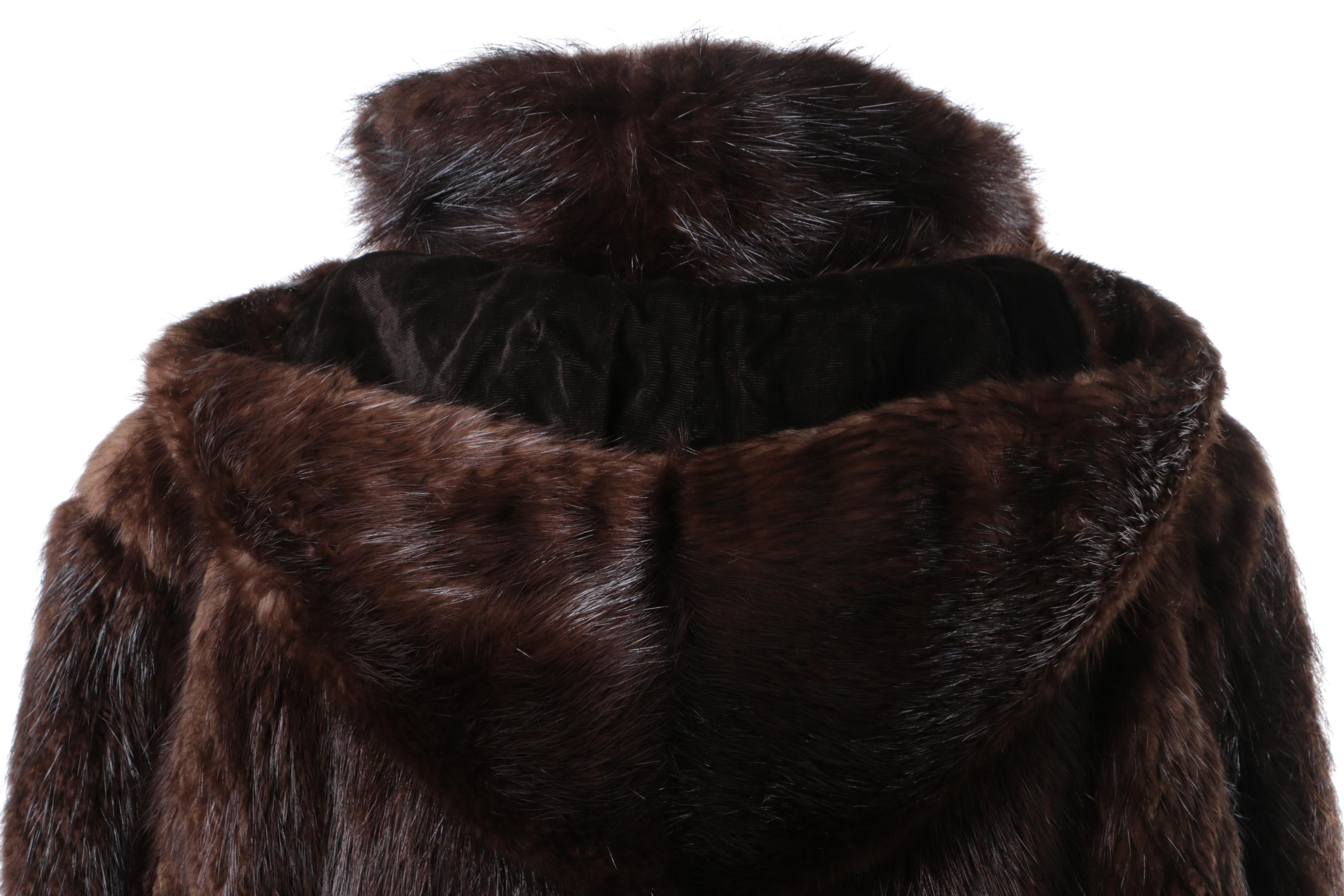 Men's Vintage Beaver Fur Coat