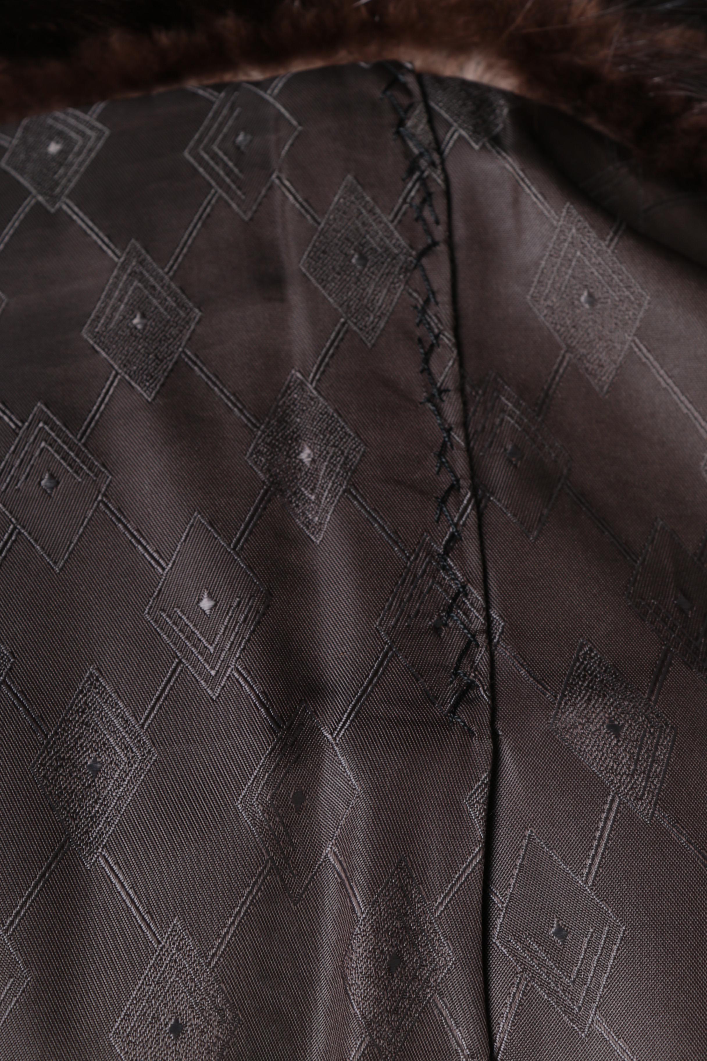 Men's Vintage Beaver Fur Coat