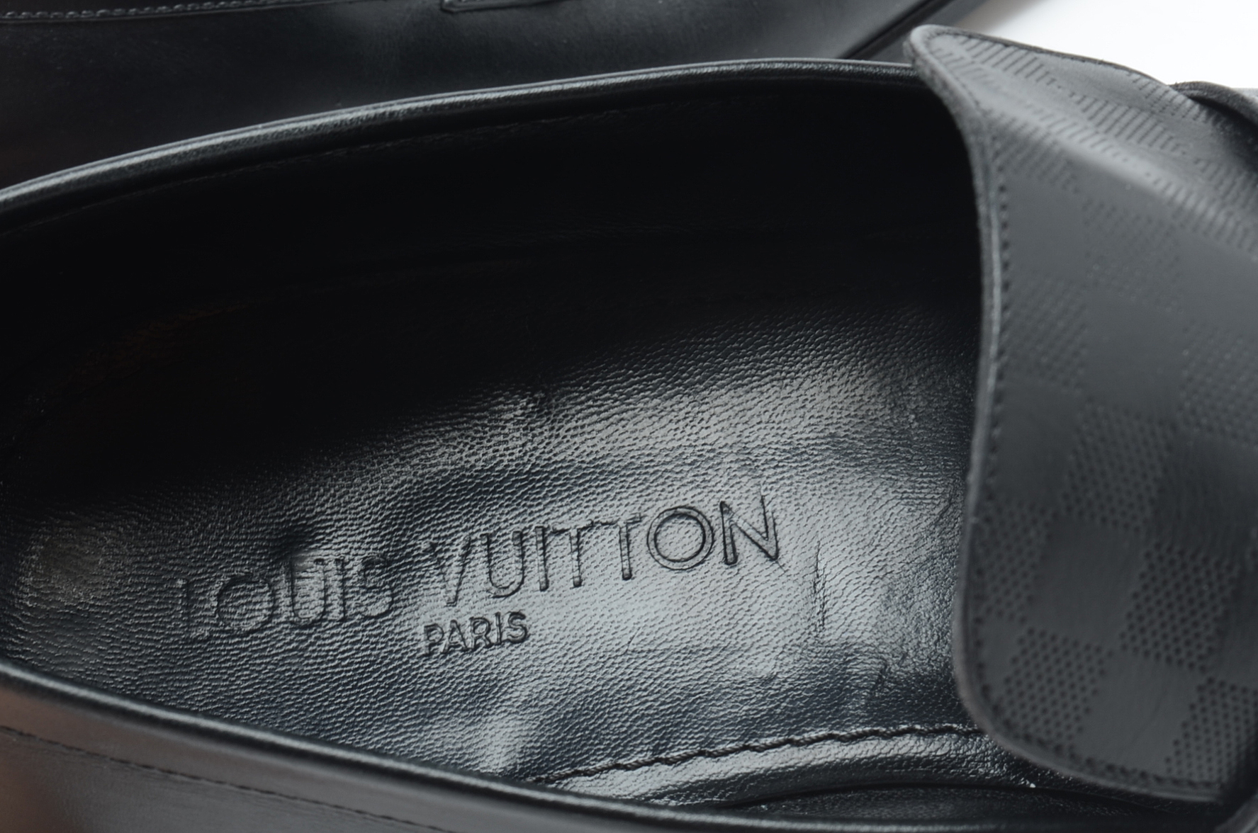 Men's Louis Vuitton Damier Leather Shoes