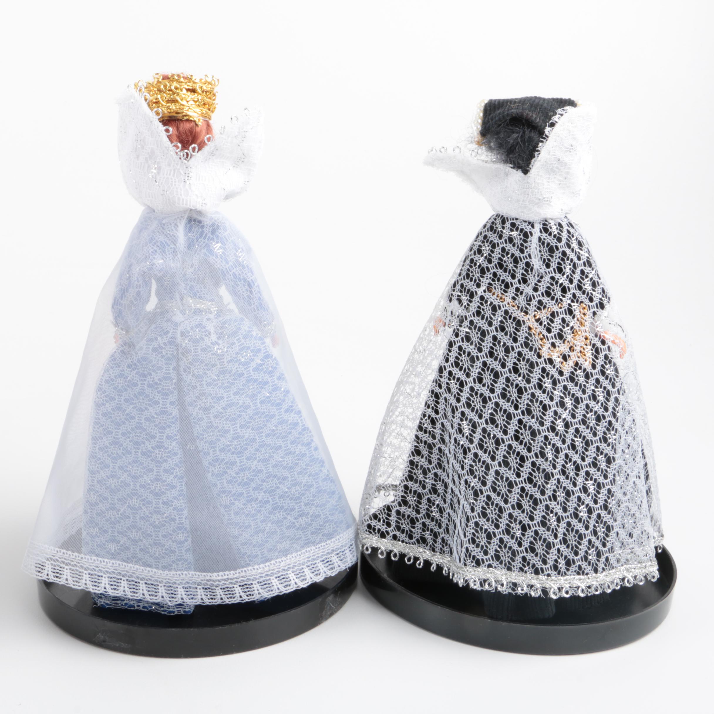 Vintage Porcelain Dolls Including "Fancy Friends Collectibles"