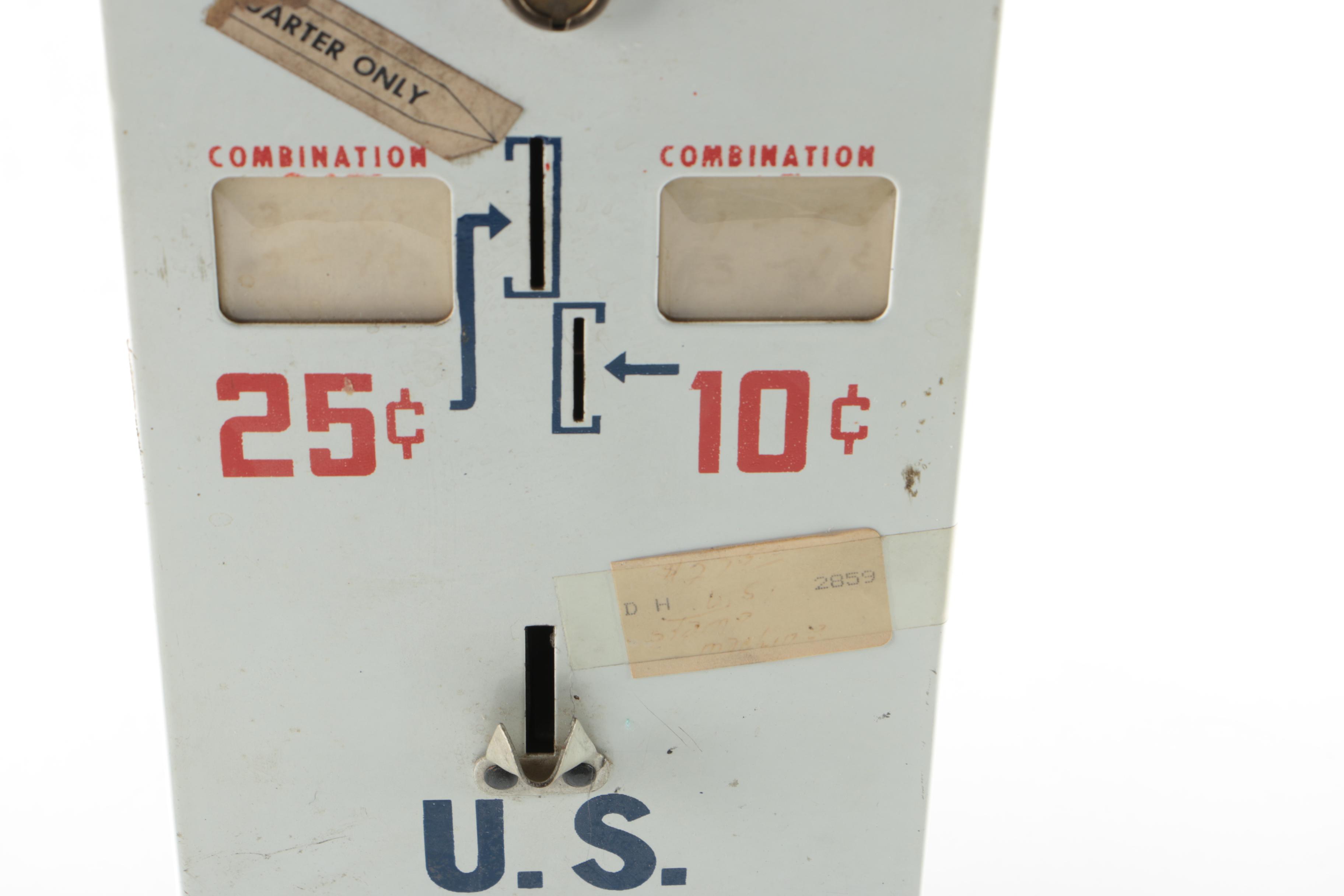 Vintage U.S. Stamp Dispensing Machine