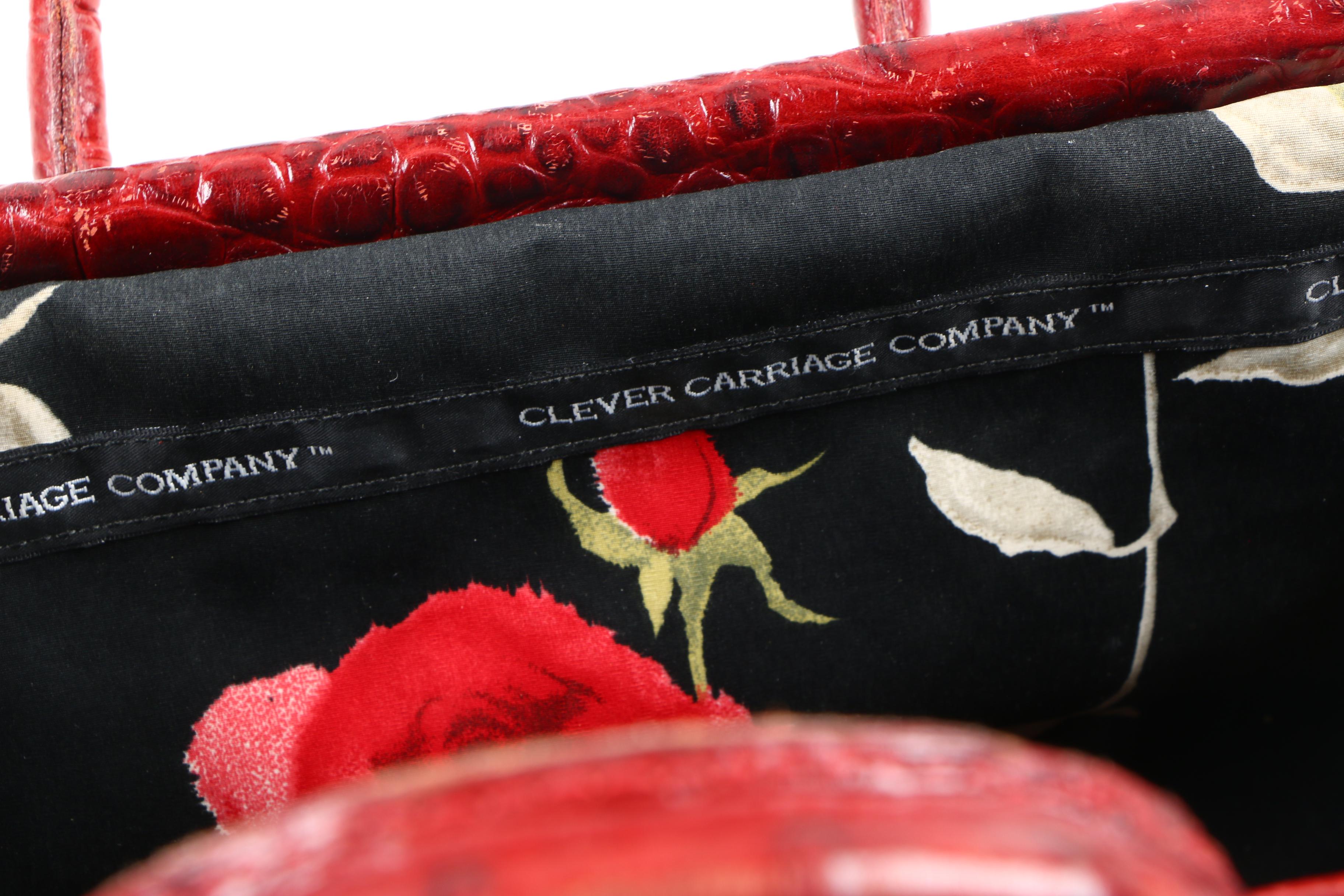Clever Carriage Company Carpet Bag