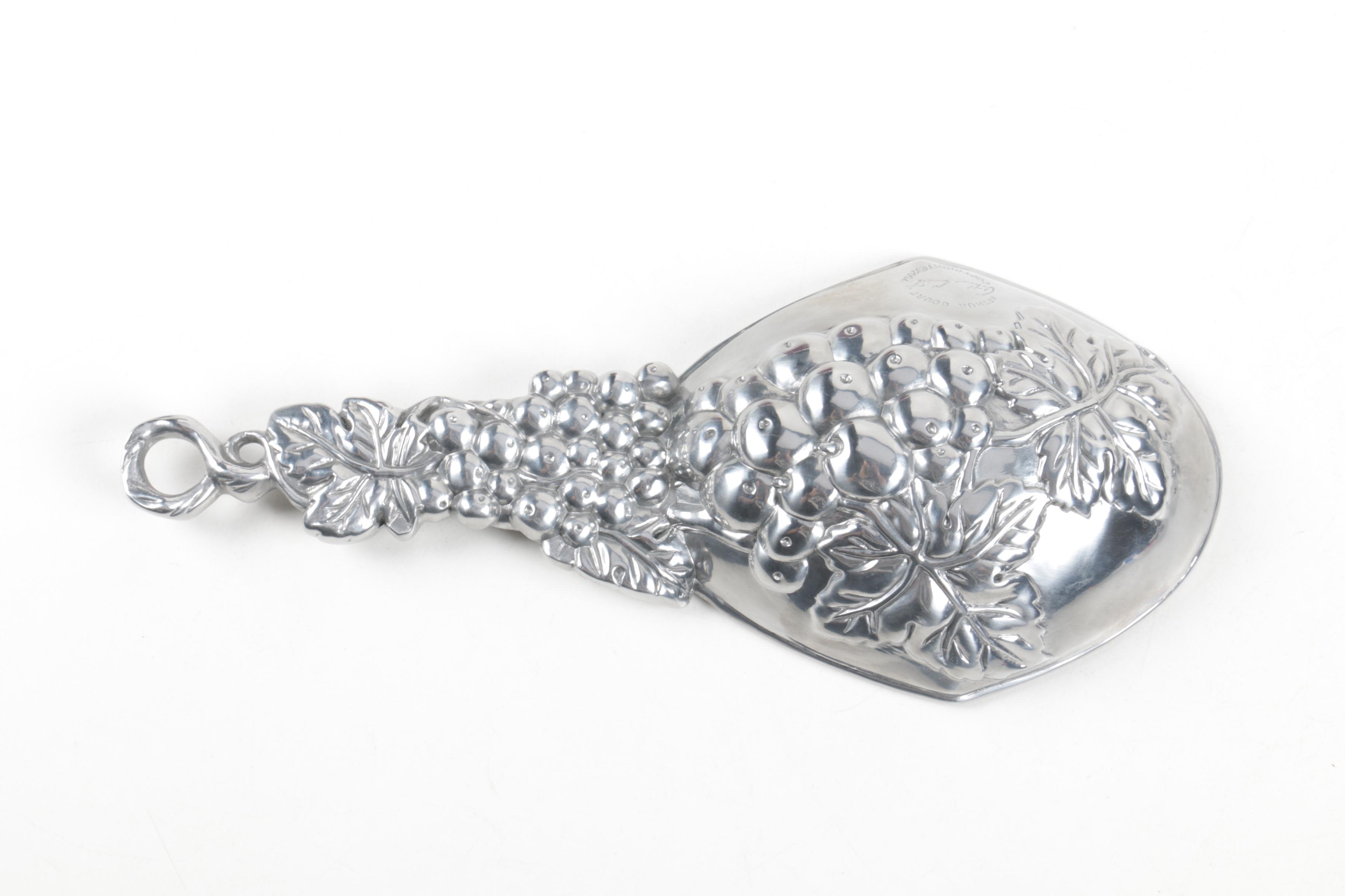 Arthur Court "Grape" Aluminum Measuring Cup Set