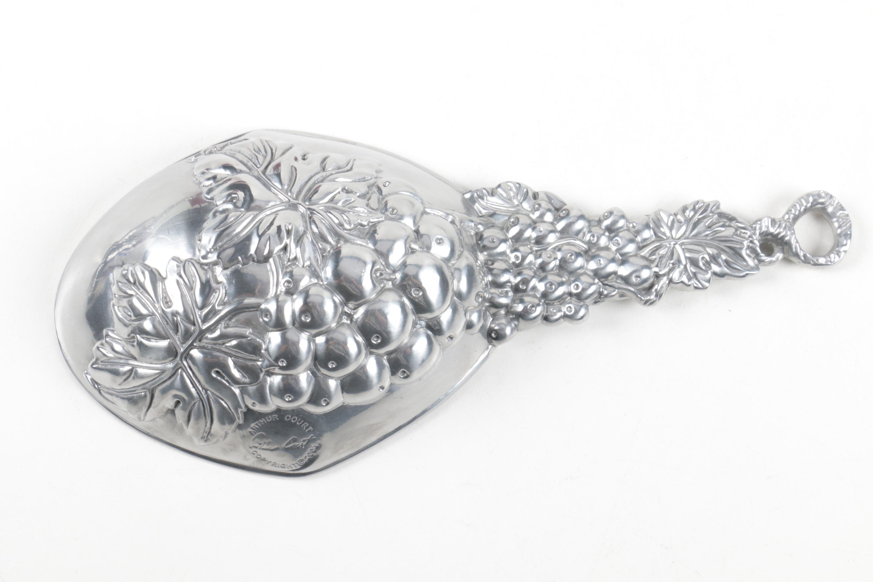 Arthur Court "Grape" Aluminum Measuring Cup Set