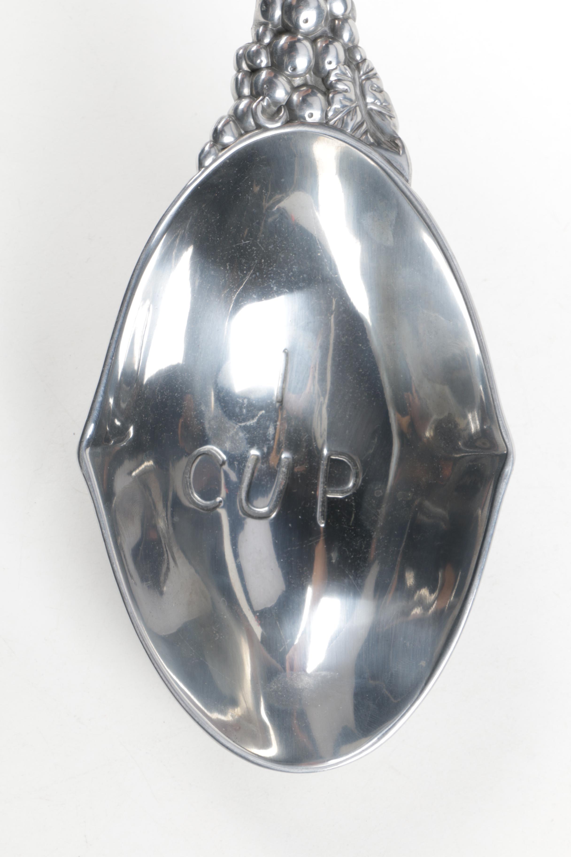 Arthur Court "Grape" Aluminum Measuring Cup Set