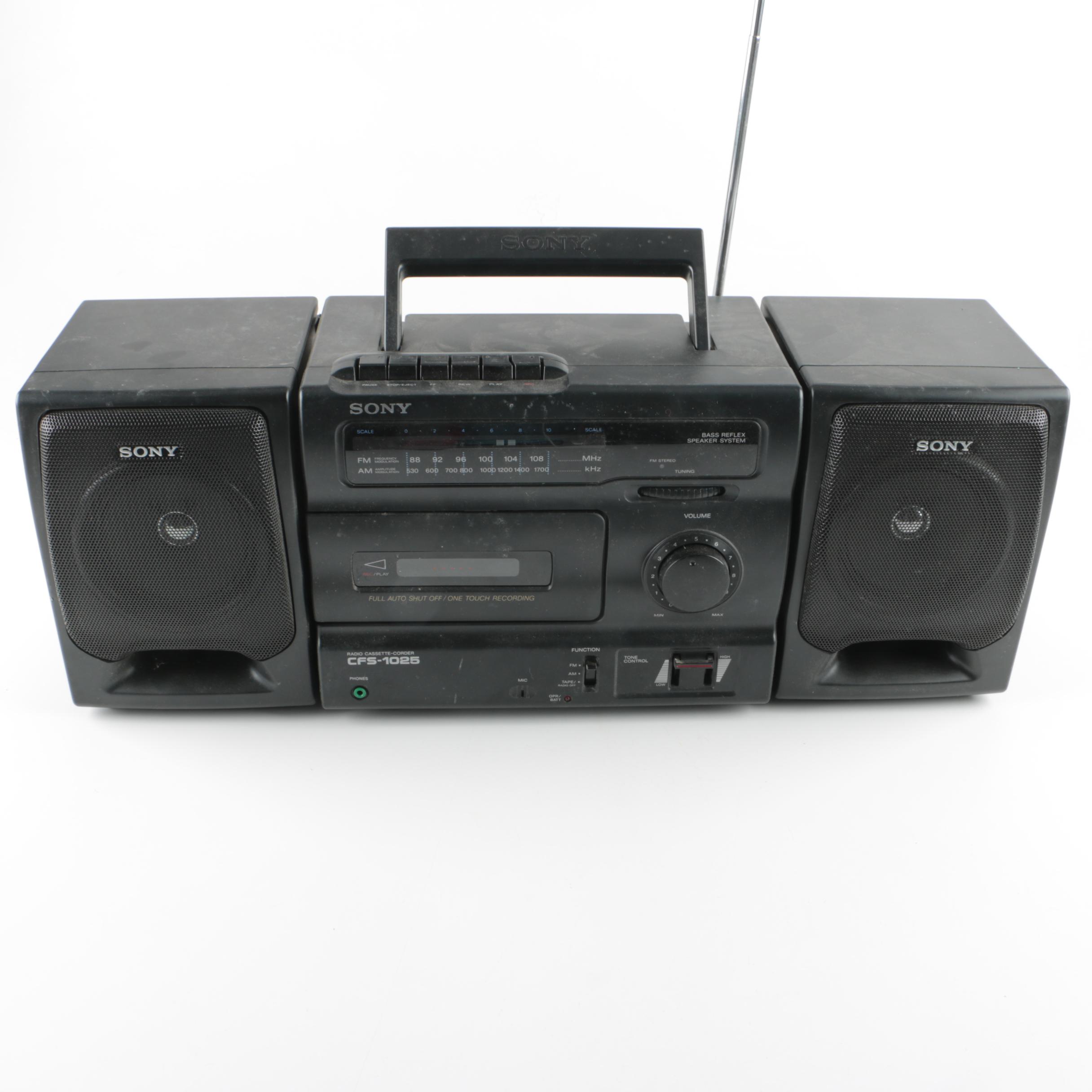 Sony Radio Cassette-Corder