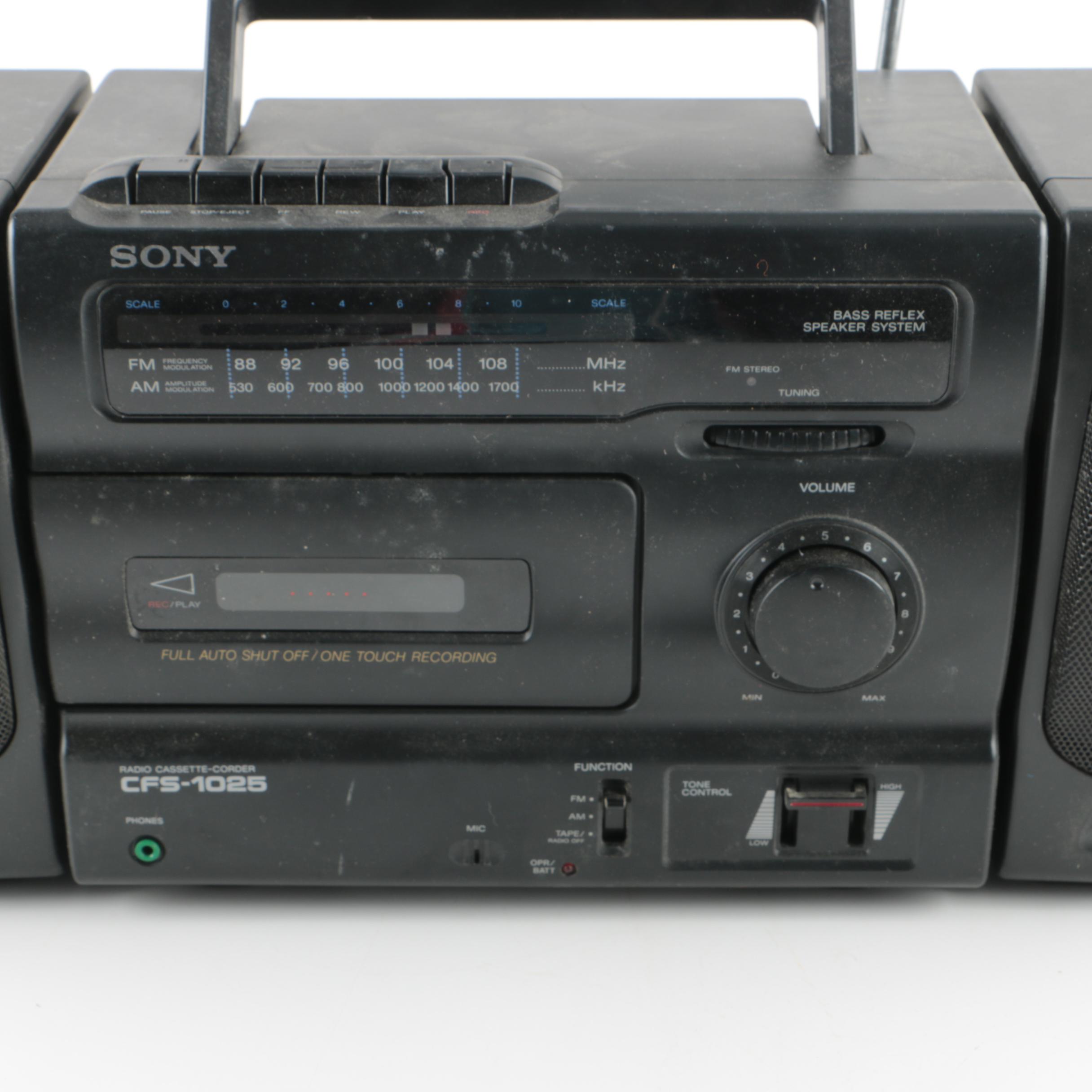 Sony Radio Cassette-Corder