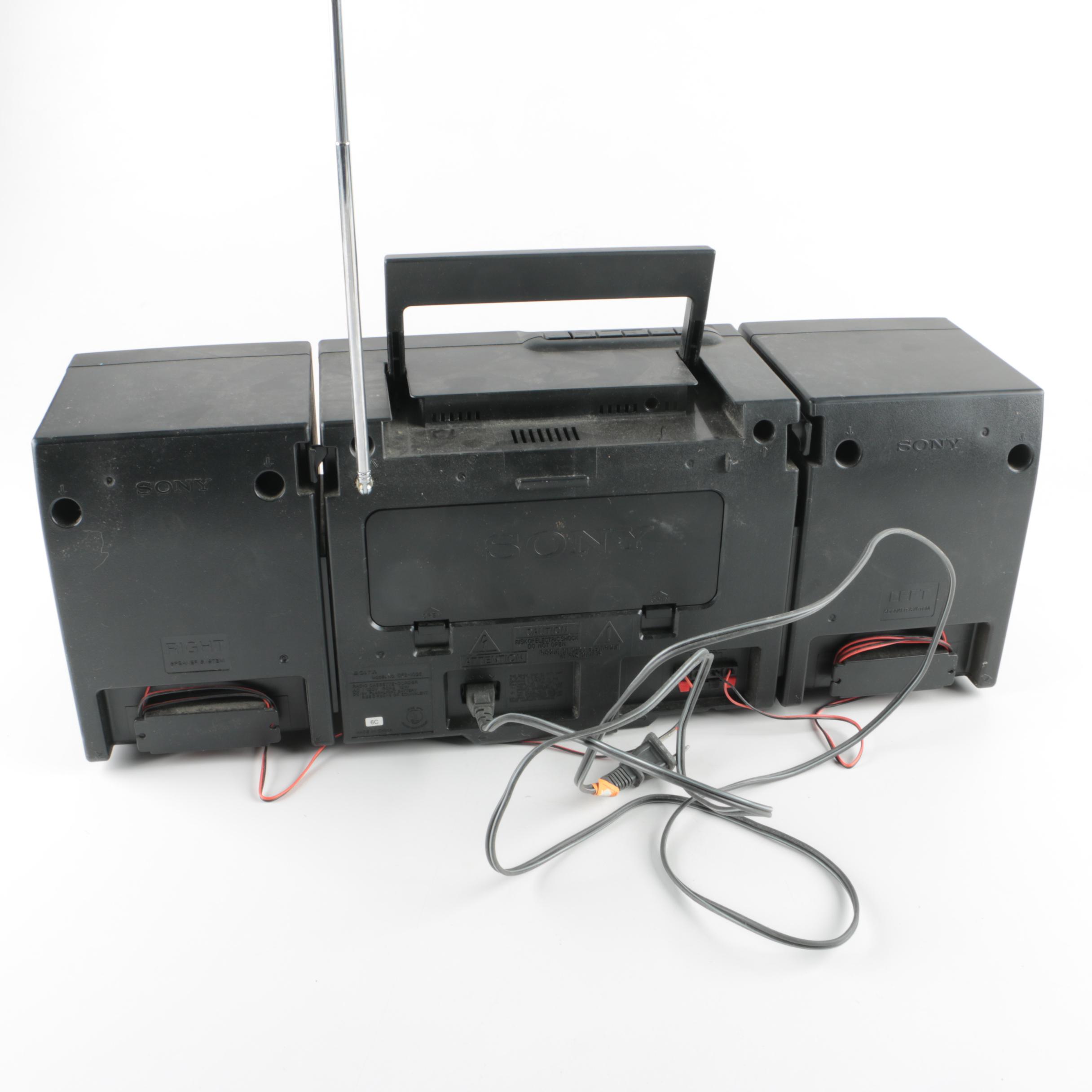 Sony Radio Cassette-Corder