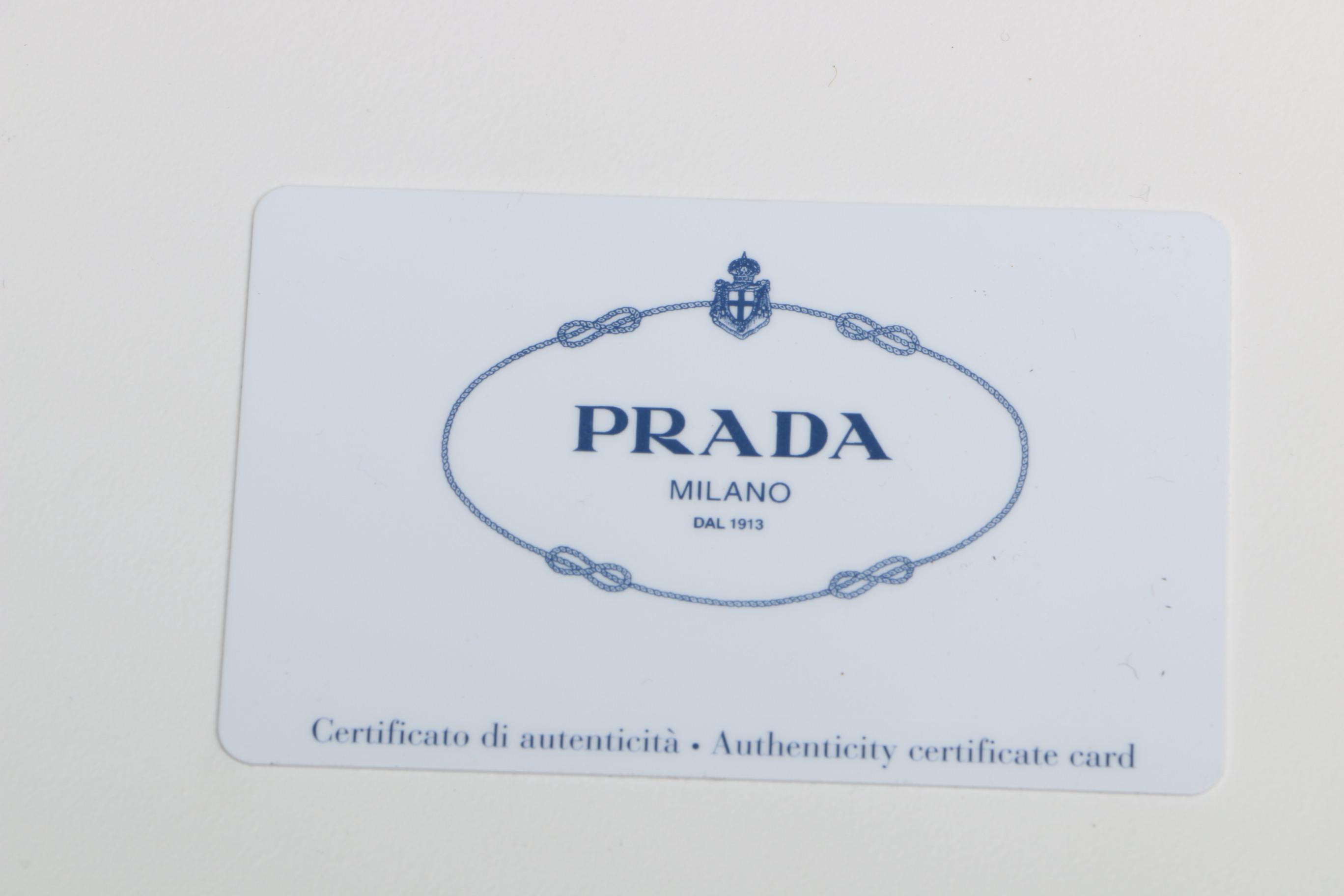 Prada Black Toro Leather Handbag