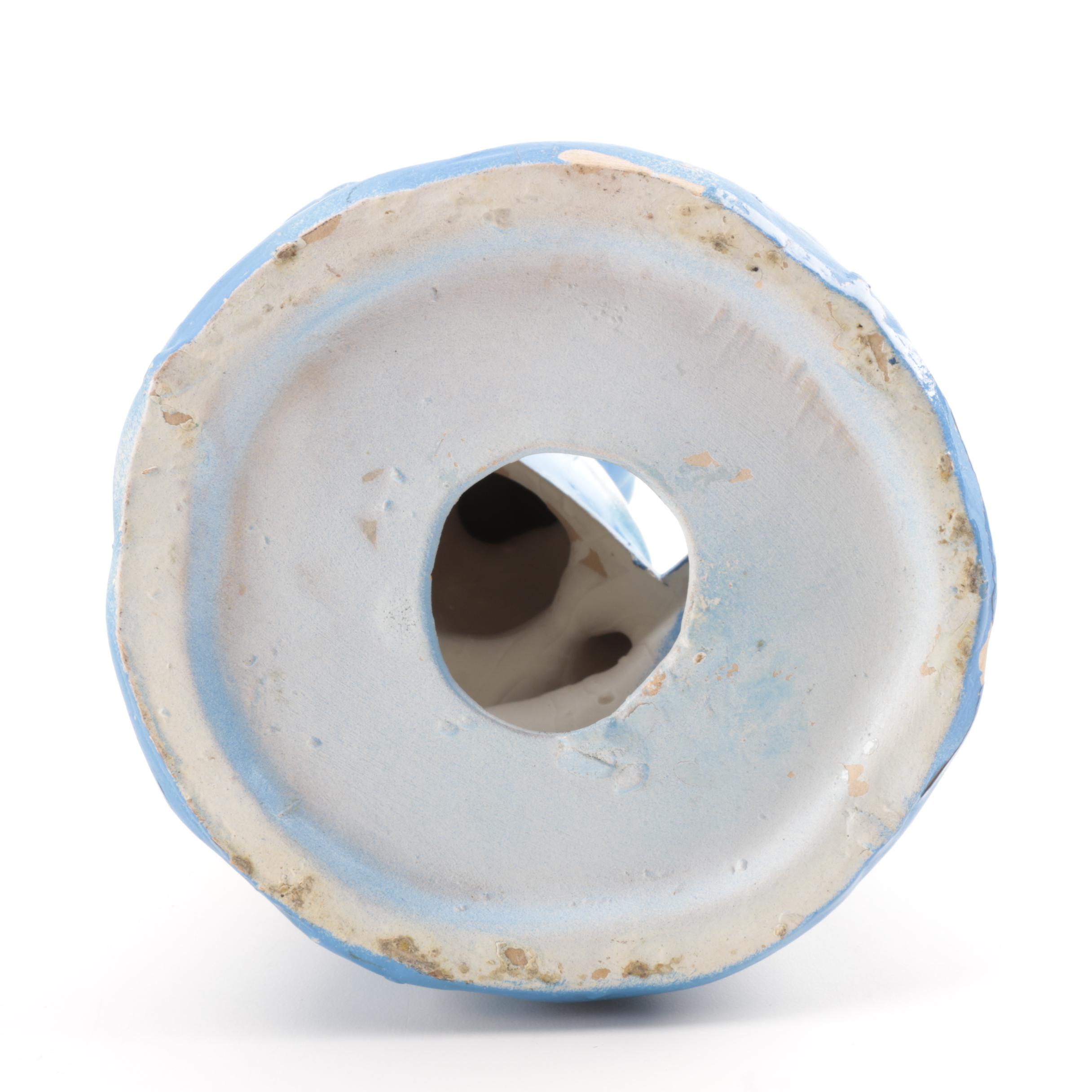 Vintage Figural Ceramic Utensil Holder