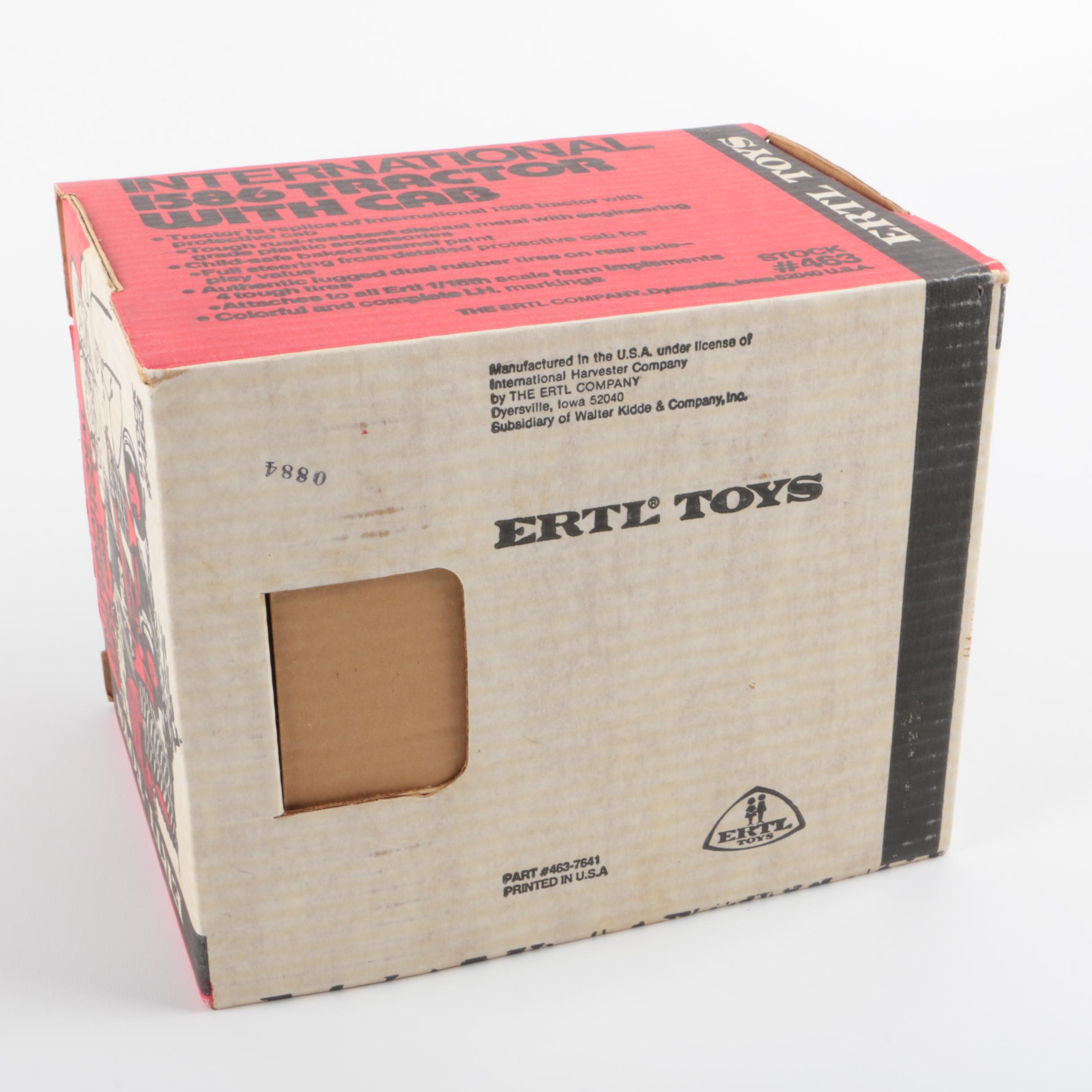 Pair of Ertl Die-Cast Tractors