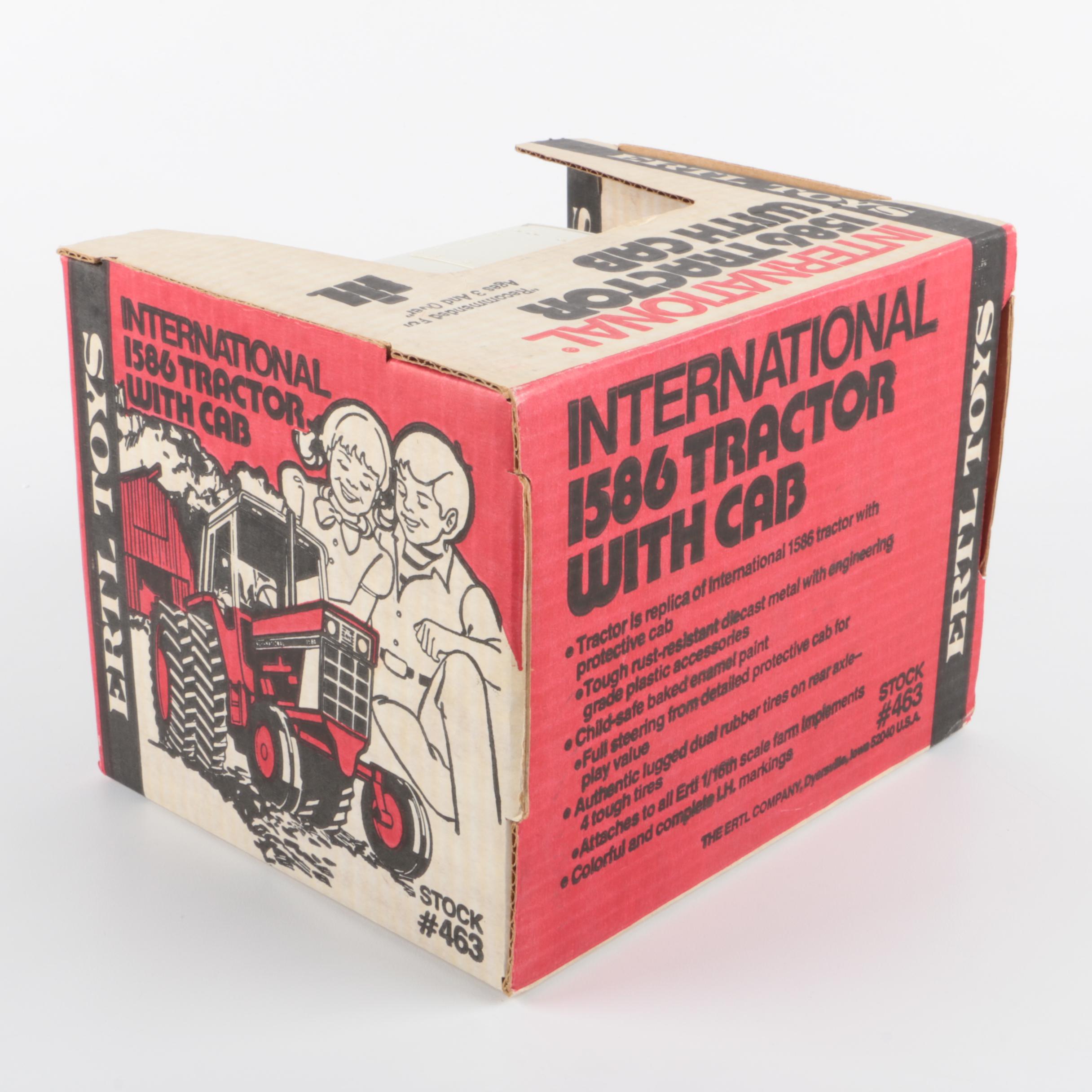 Pair of Ertl Die-Cast Tractors