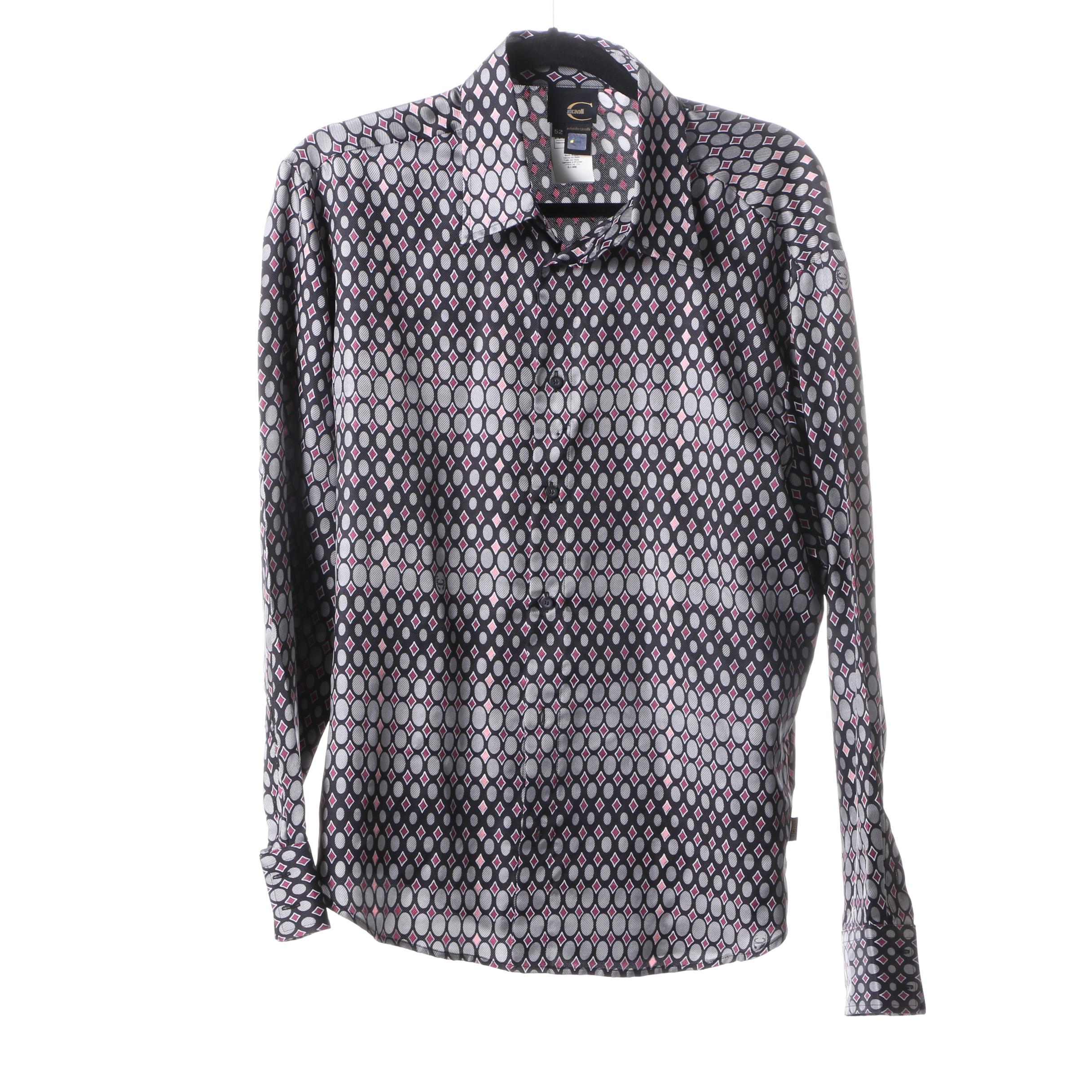 Men's Dress Shirts Including Roberto Cavalli
