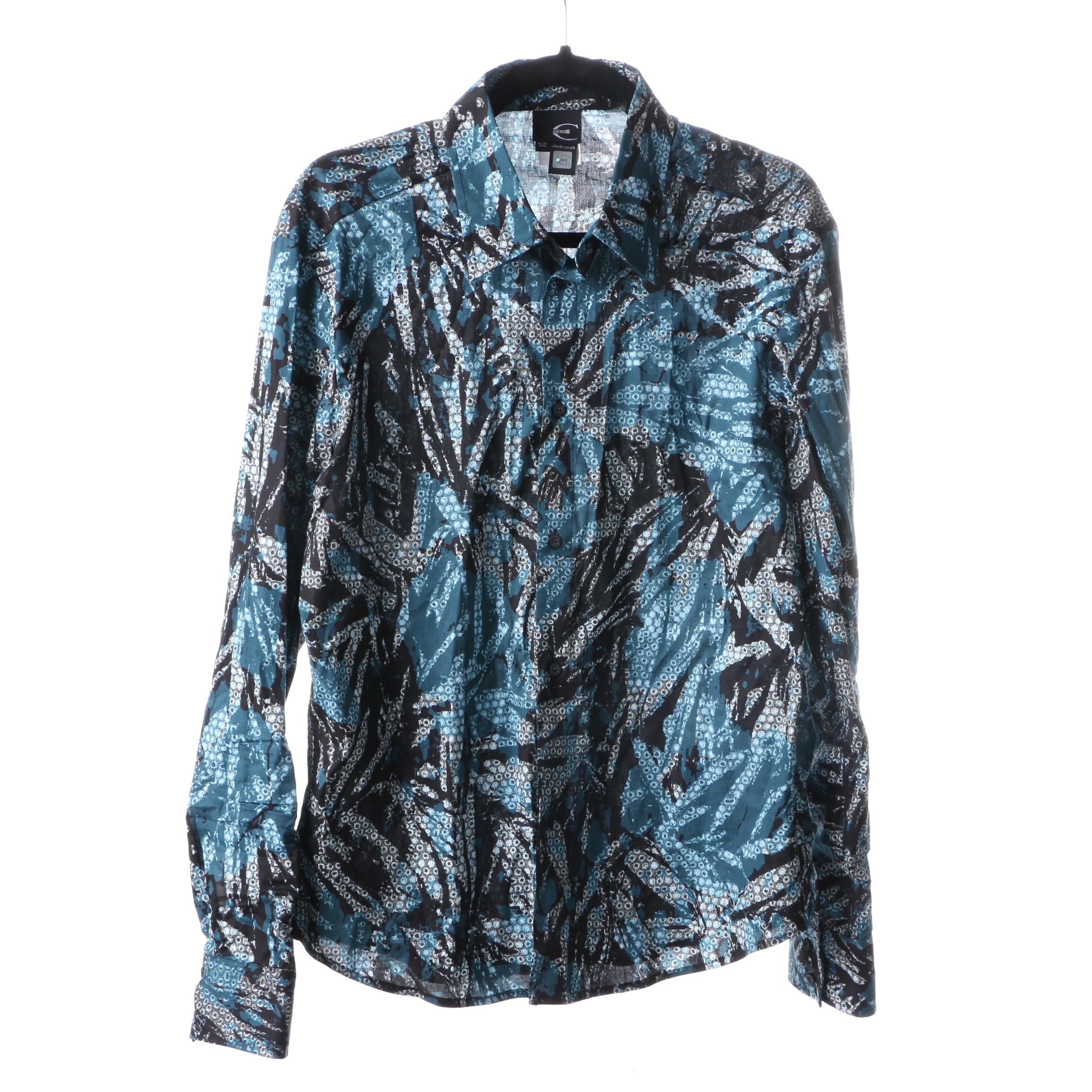 Men's Dress Shirts Including Roberto Cavalli
