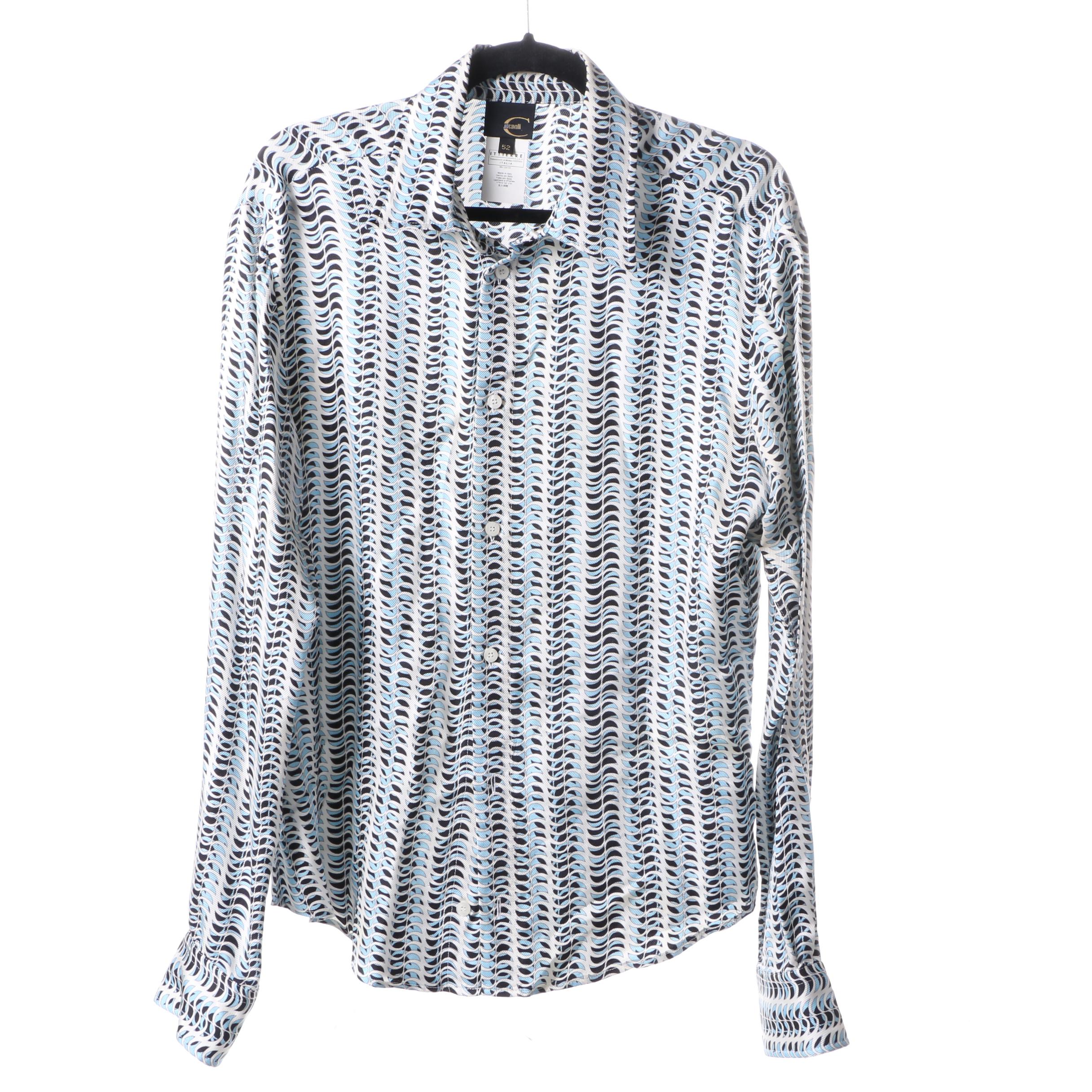 Men's Dress Shirts Including Roberto Cavalli
