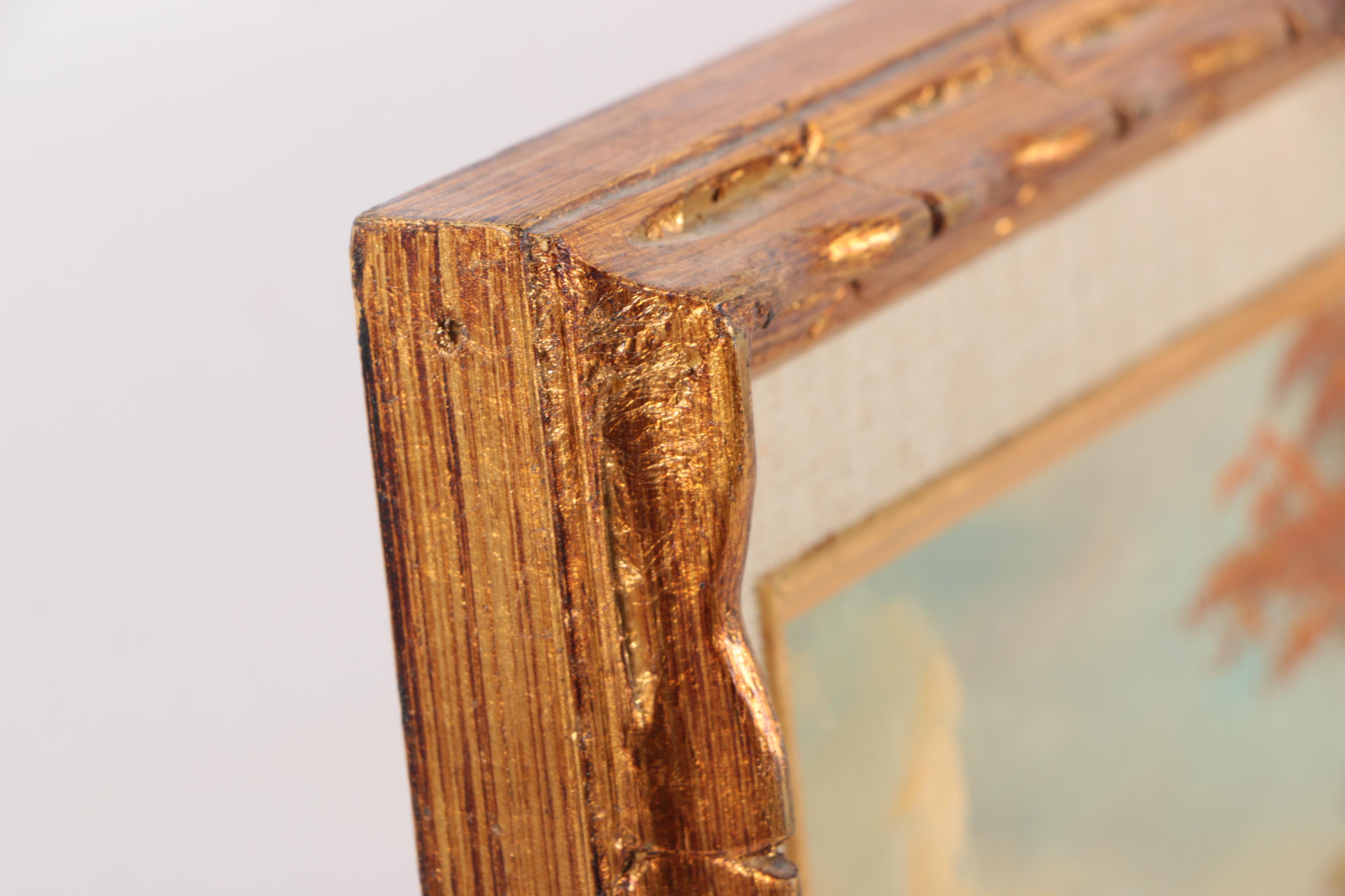 Three Landscape Oil Paintings on Canvas Board Including Clara Inness