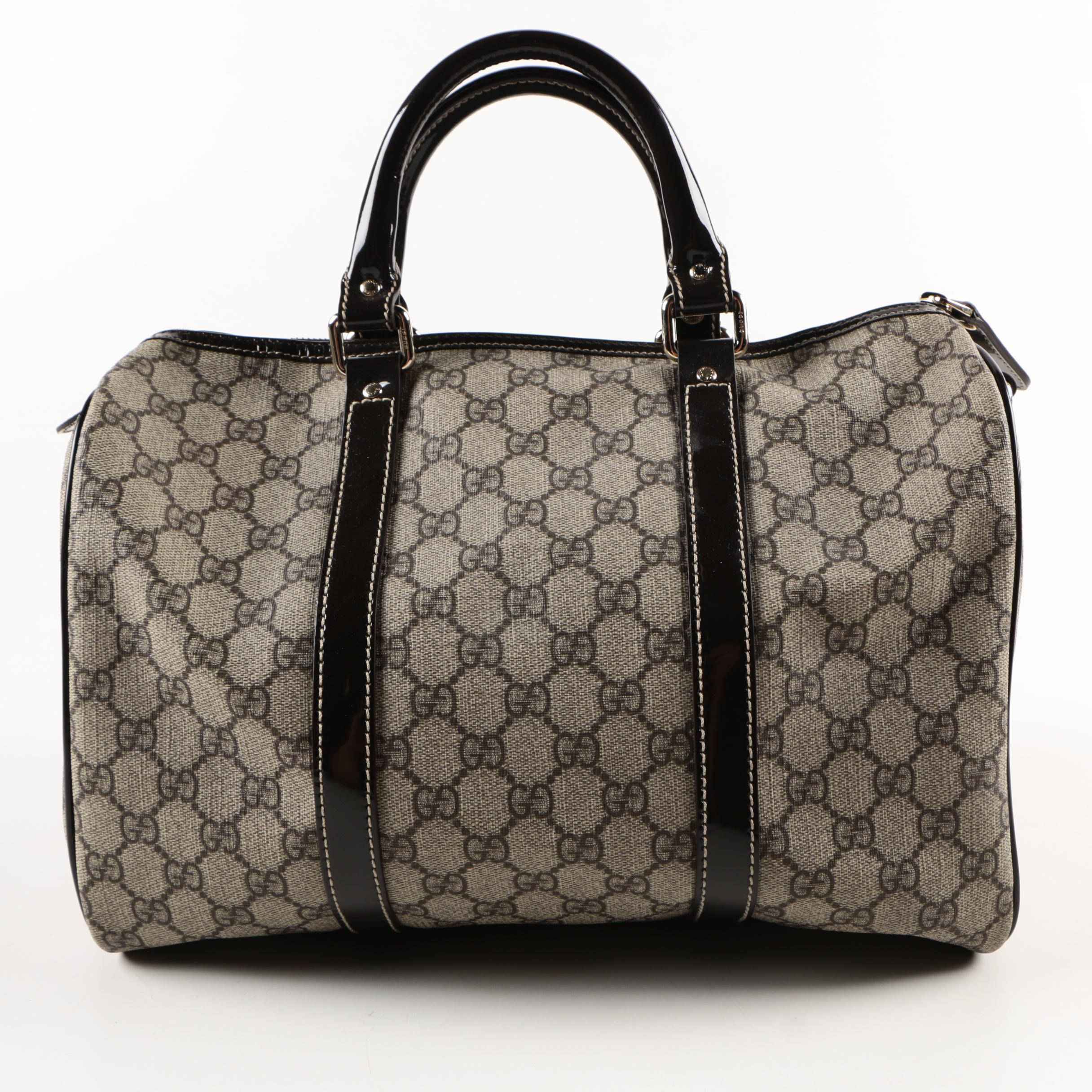 Gucci Supreme Canvas Duffle Handbag