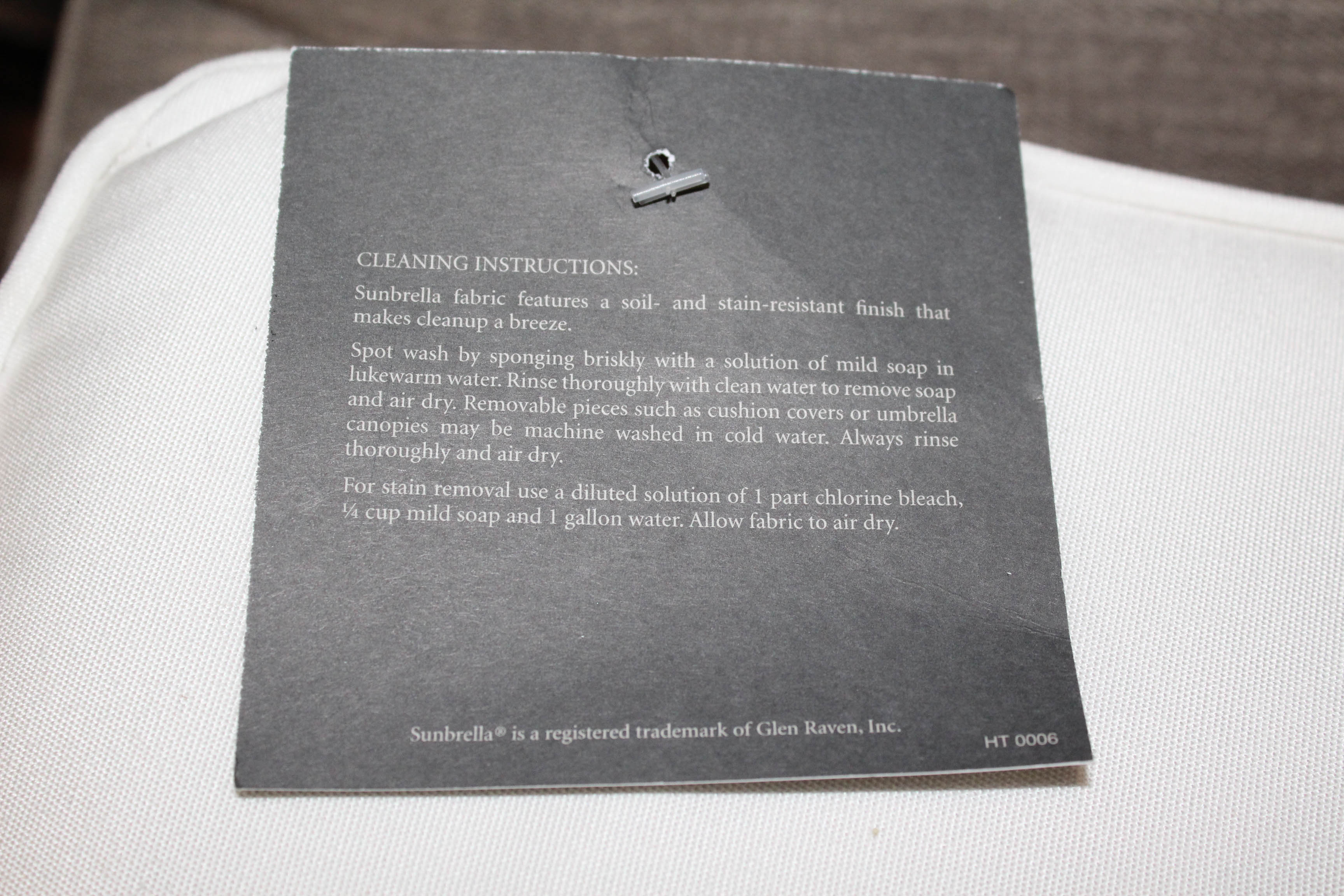 Restoration Hardware Sumbrella Outdoor Collection Sofa Cushions