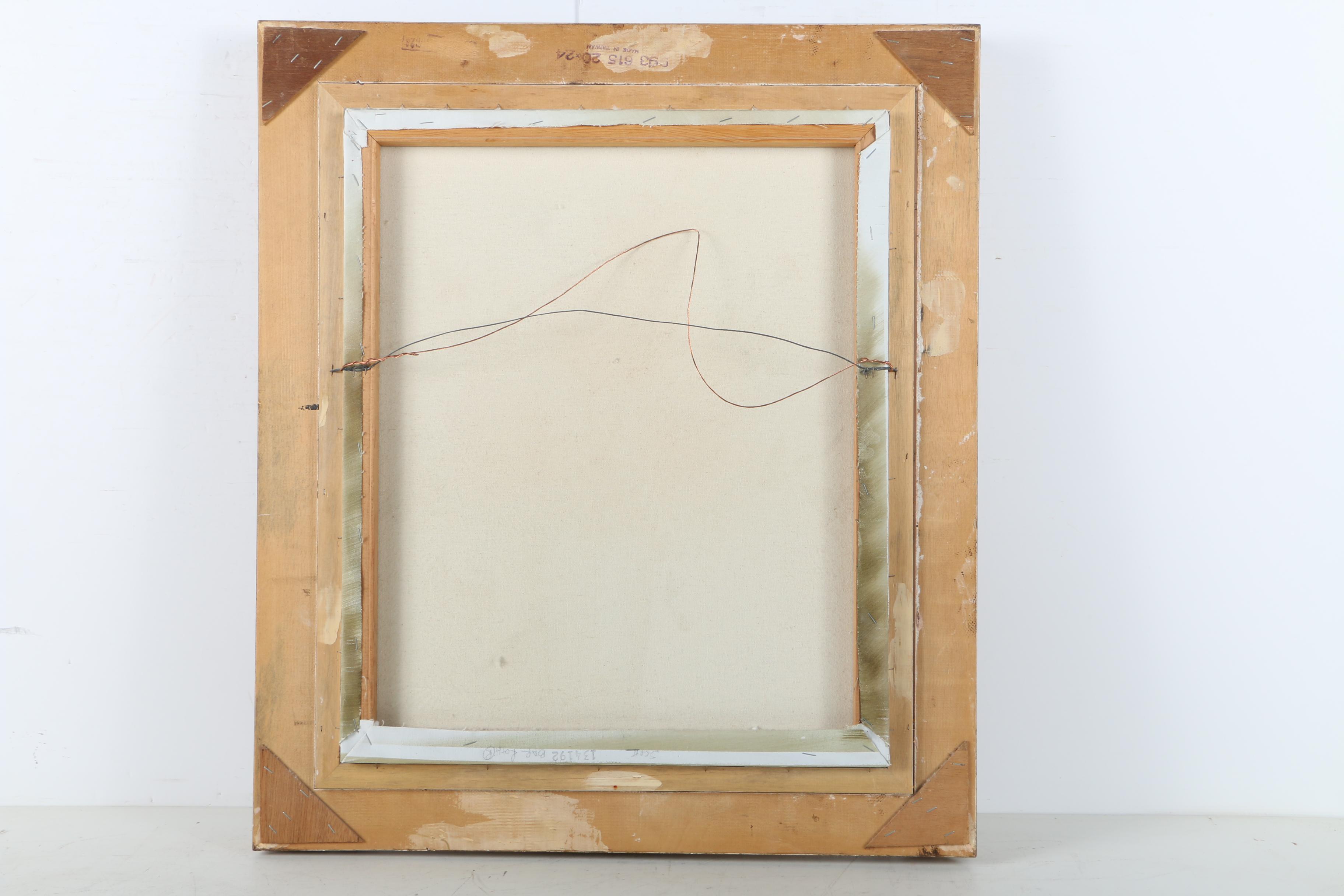 Franco Rispoli Oil Painting of Flowers