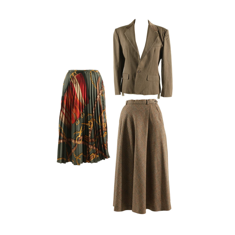 Women's Ralph Lauren Skirts and Jacket