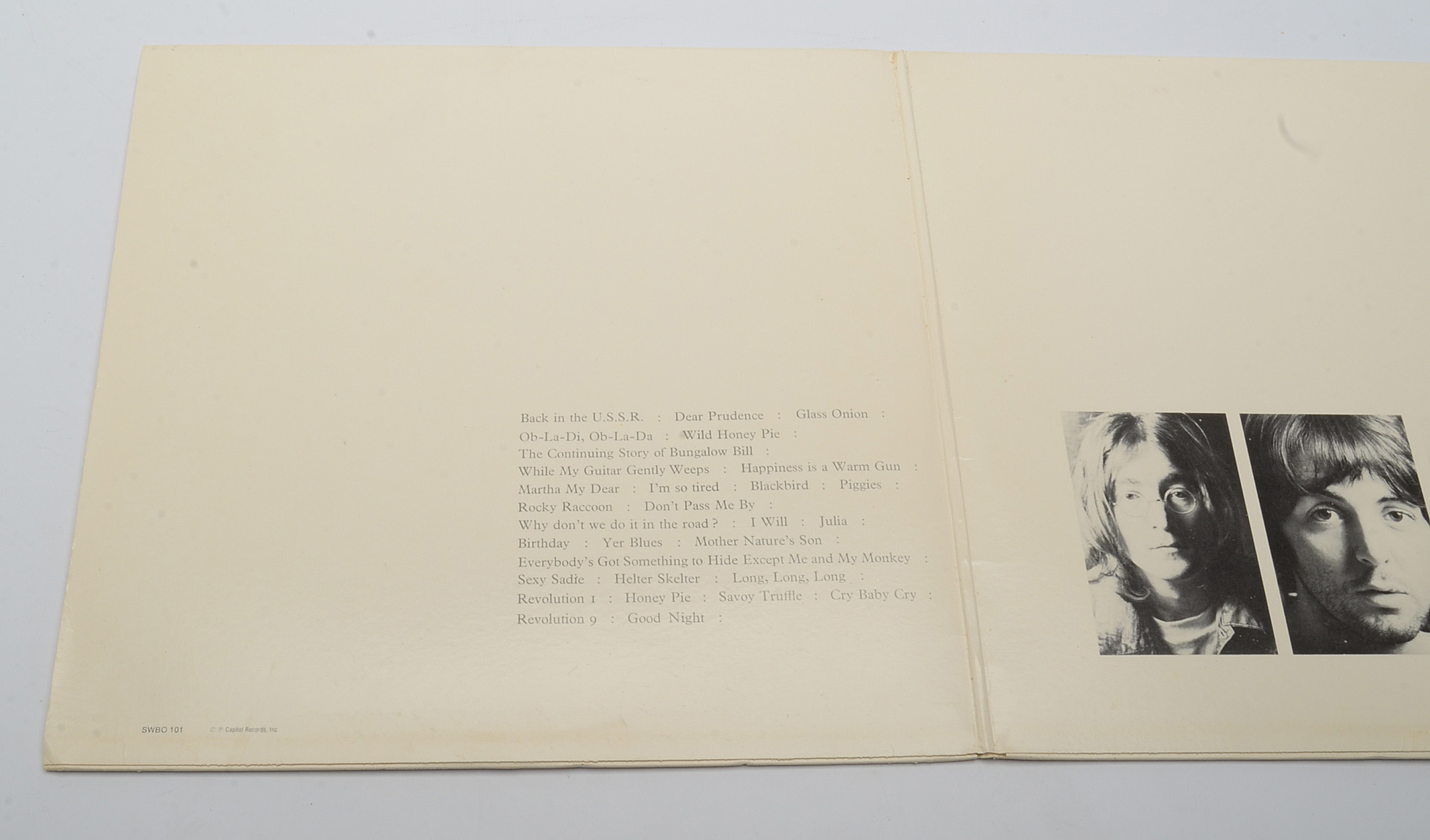 The Beatles White Album with Promotional Photos and Poster