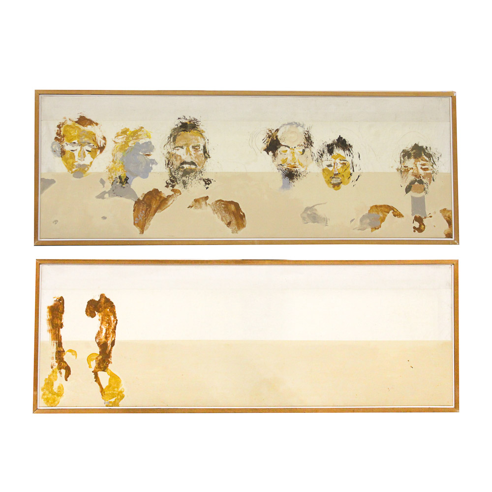 Lee Milmon Oil Paintings of Faces and Feet