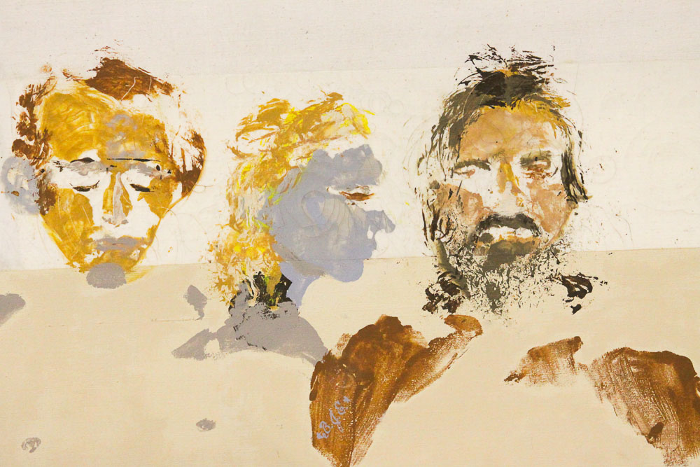 Lee Milmon Oil Paintings of Faces and Feet