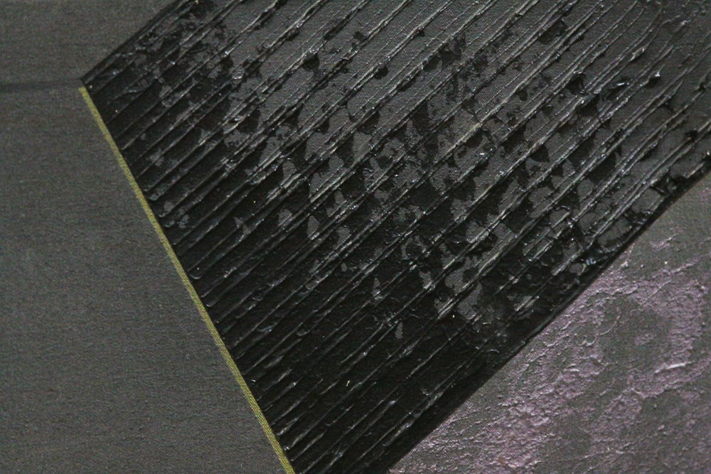 S.T. Somniksen Abstract Mixed Media Painting on Canvas