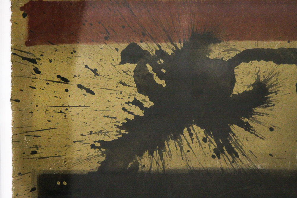 Abstract Mixed Media Print on Paper