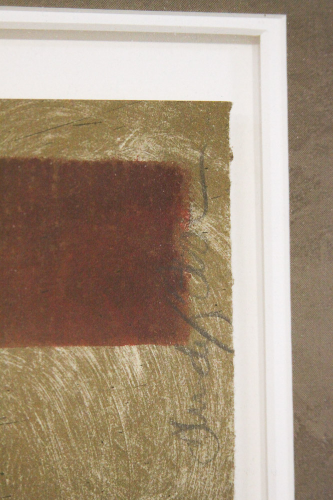 Abstract Mixed Media Print on Paper