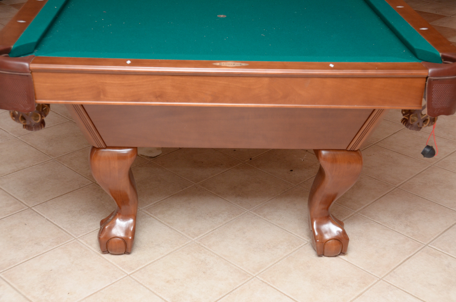 Brunswick Contender Series "Tremont" Pool Table with Accessories