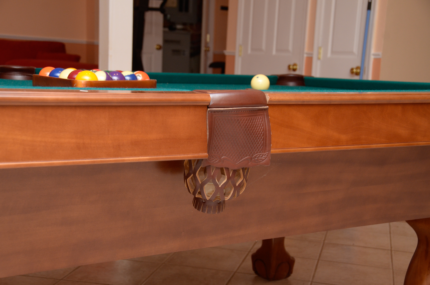 Brunswick Contender Series "Tremont" Pool Table with Accessories