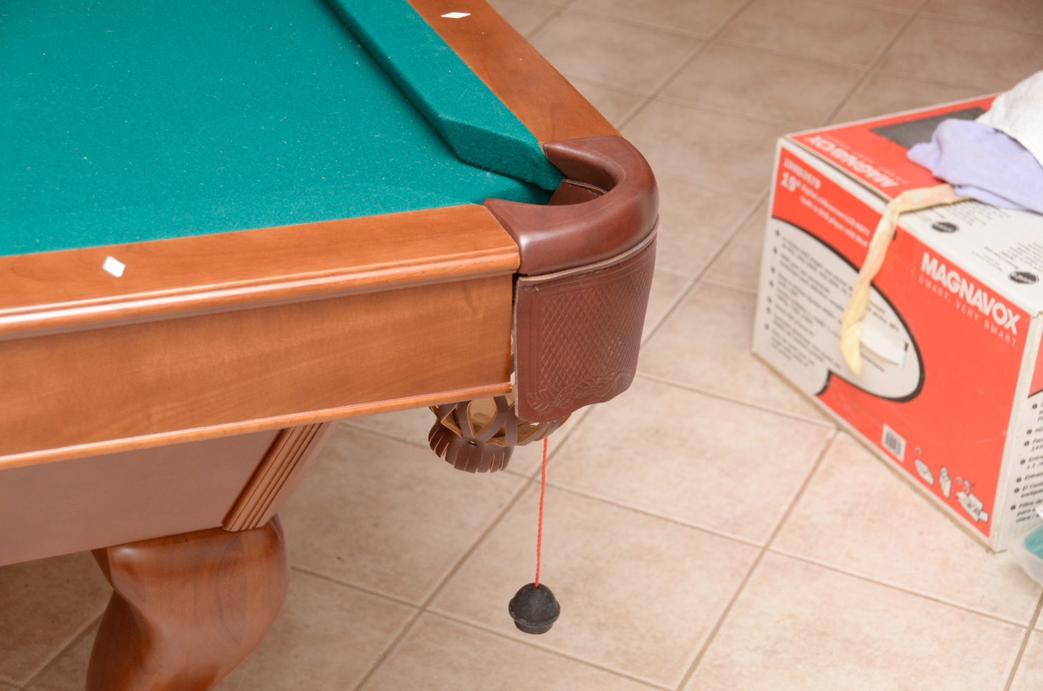 Brunswick Contender Series "Tremont" Pool Table with Accessories