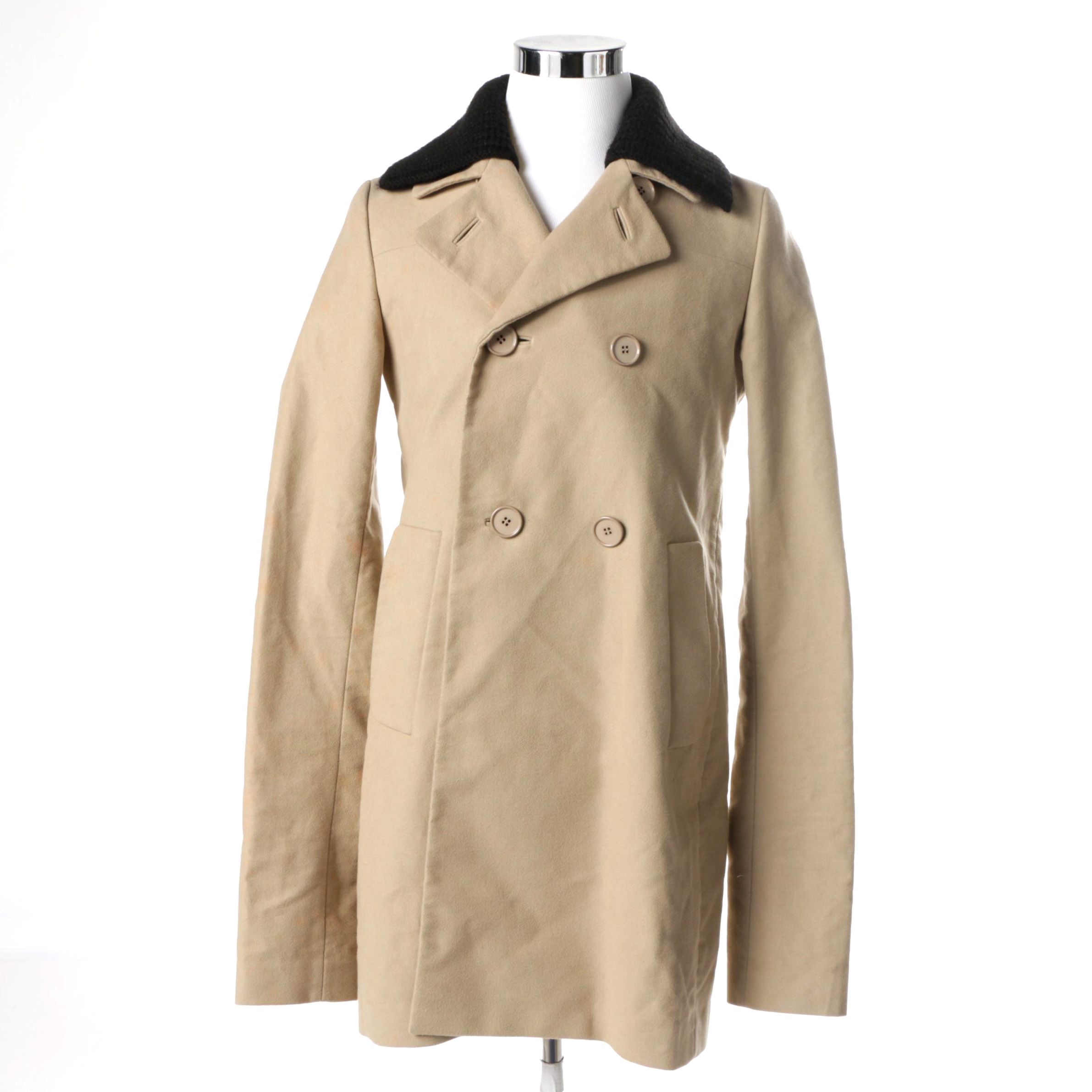 Men's Prada Beige Cotton Blend Jacket