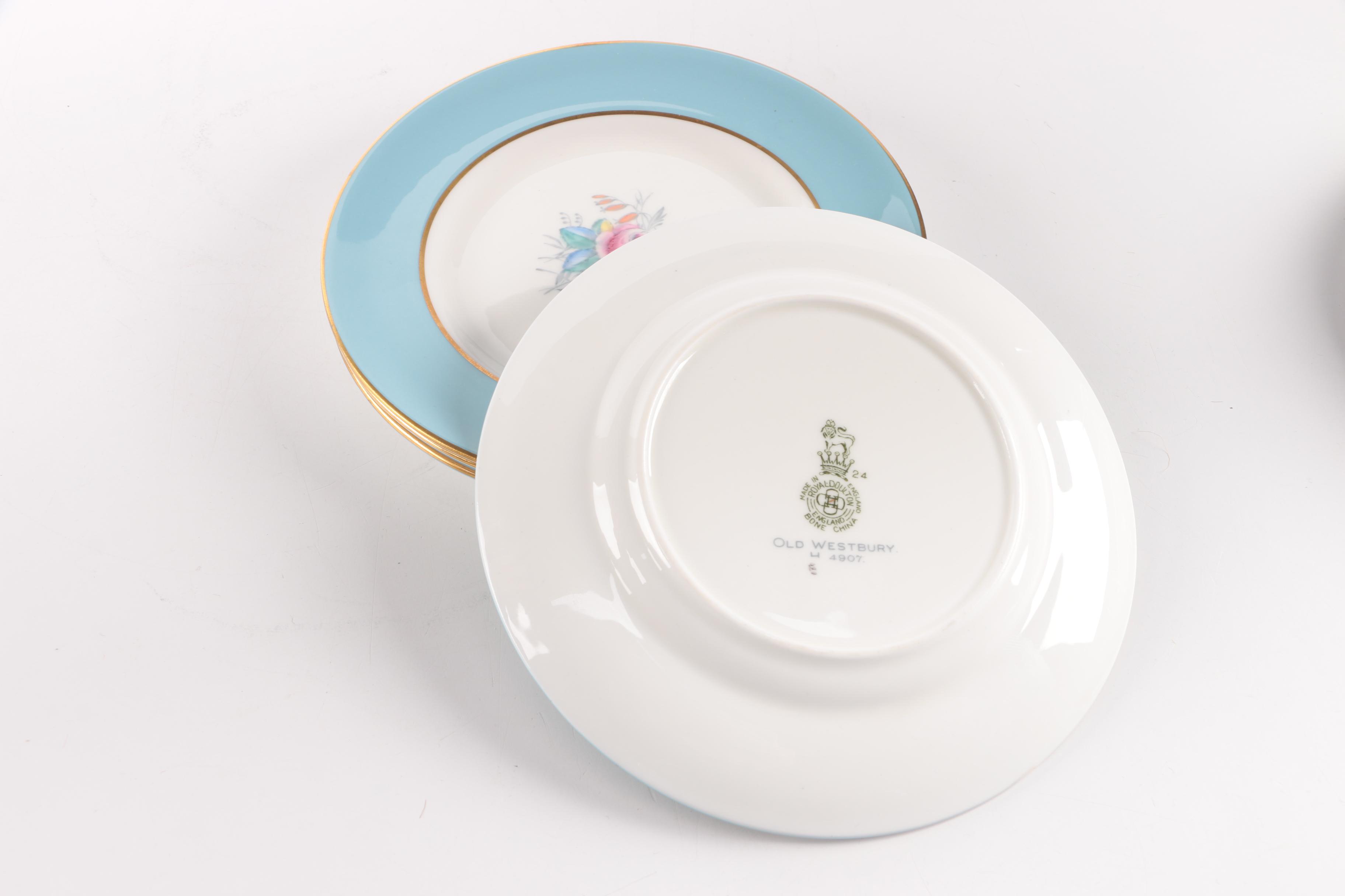 Royal Doulton "Old Westbury" and Jackson Featherweight Dinnerware