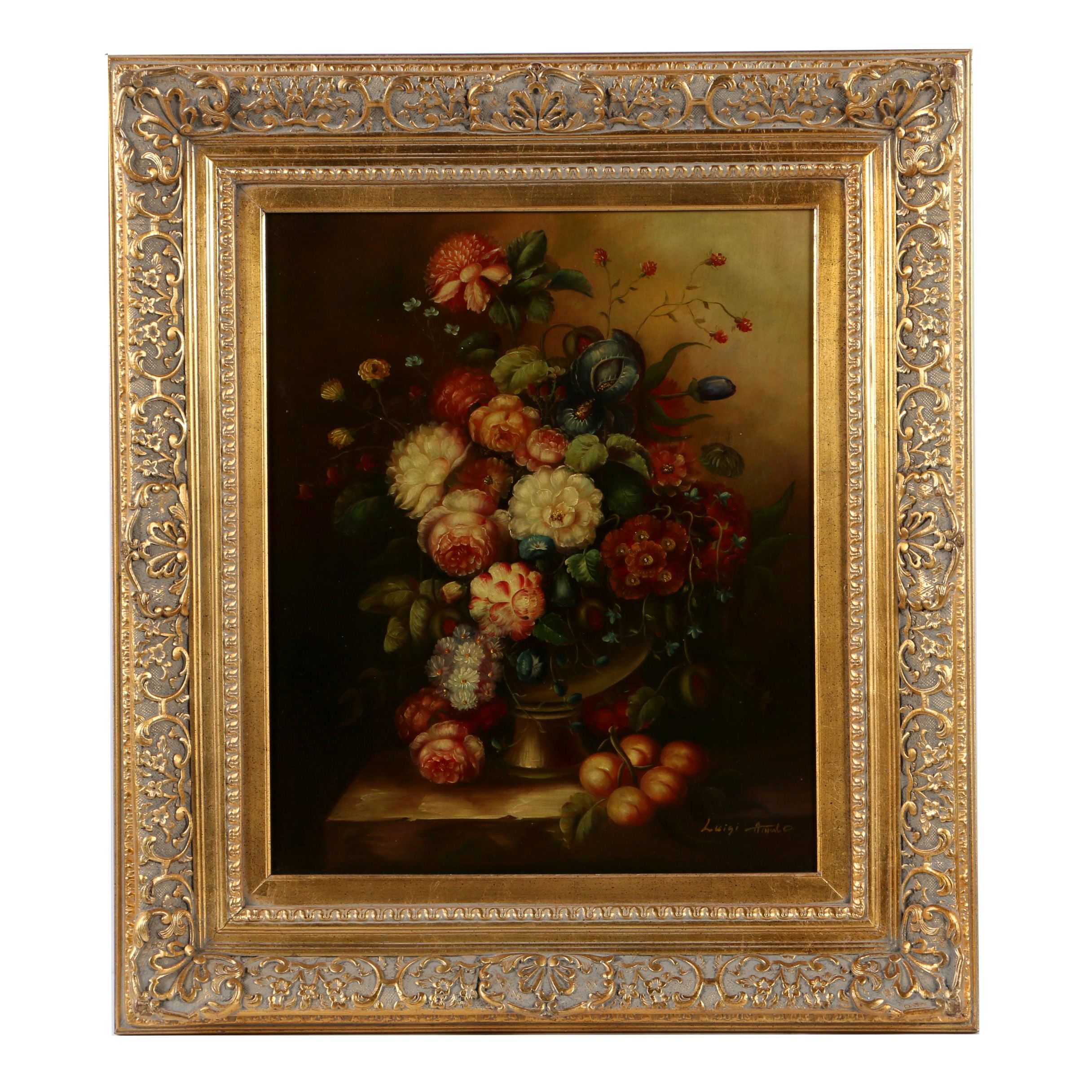 Luigi Amato Oil Painting Still Life