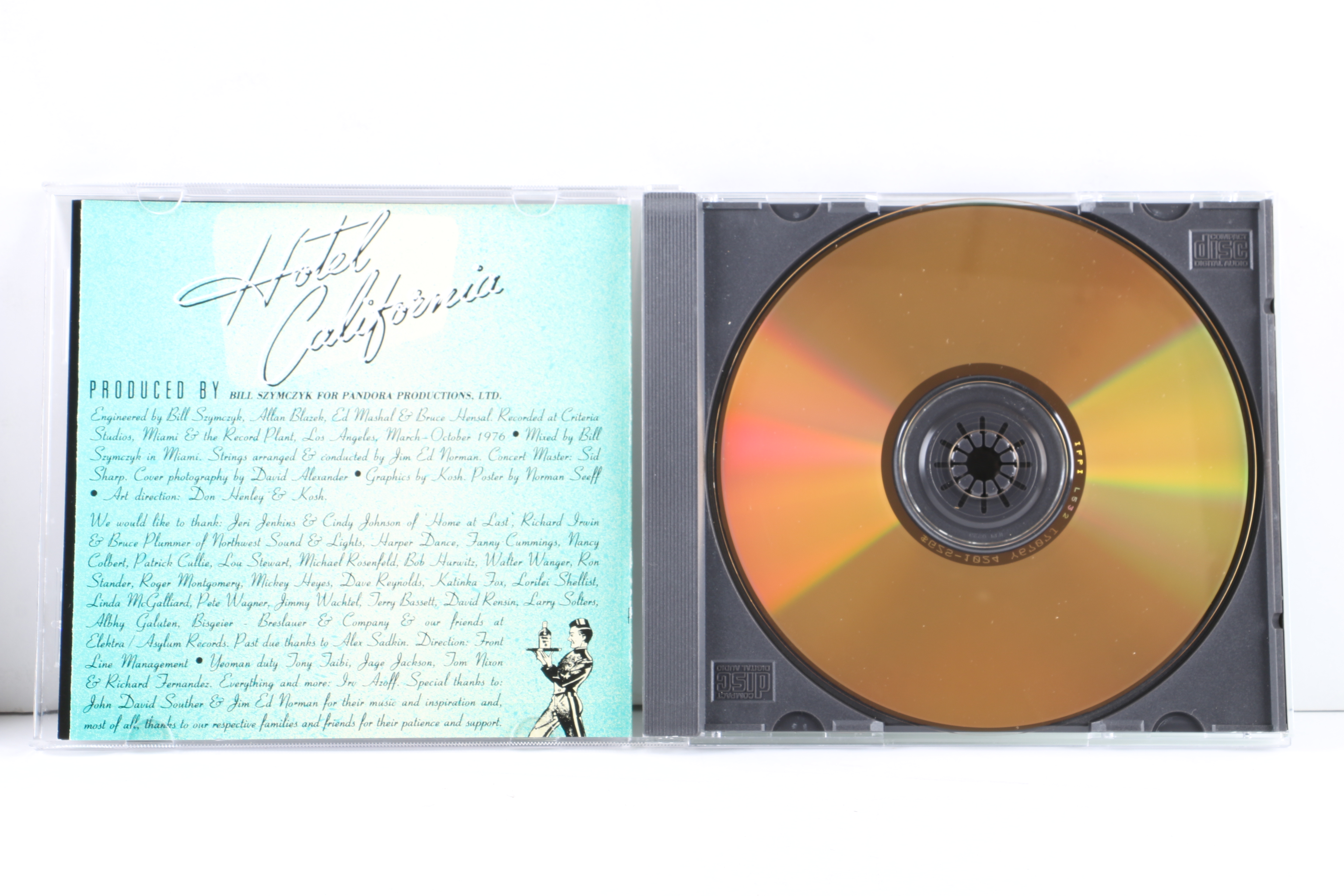 Eagles "Hotel California" 24kt Gold Original Master Recording Audiophile CD