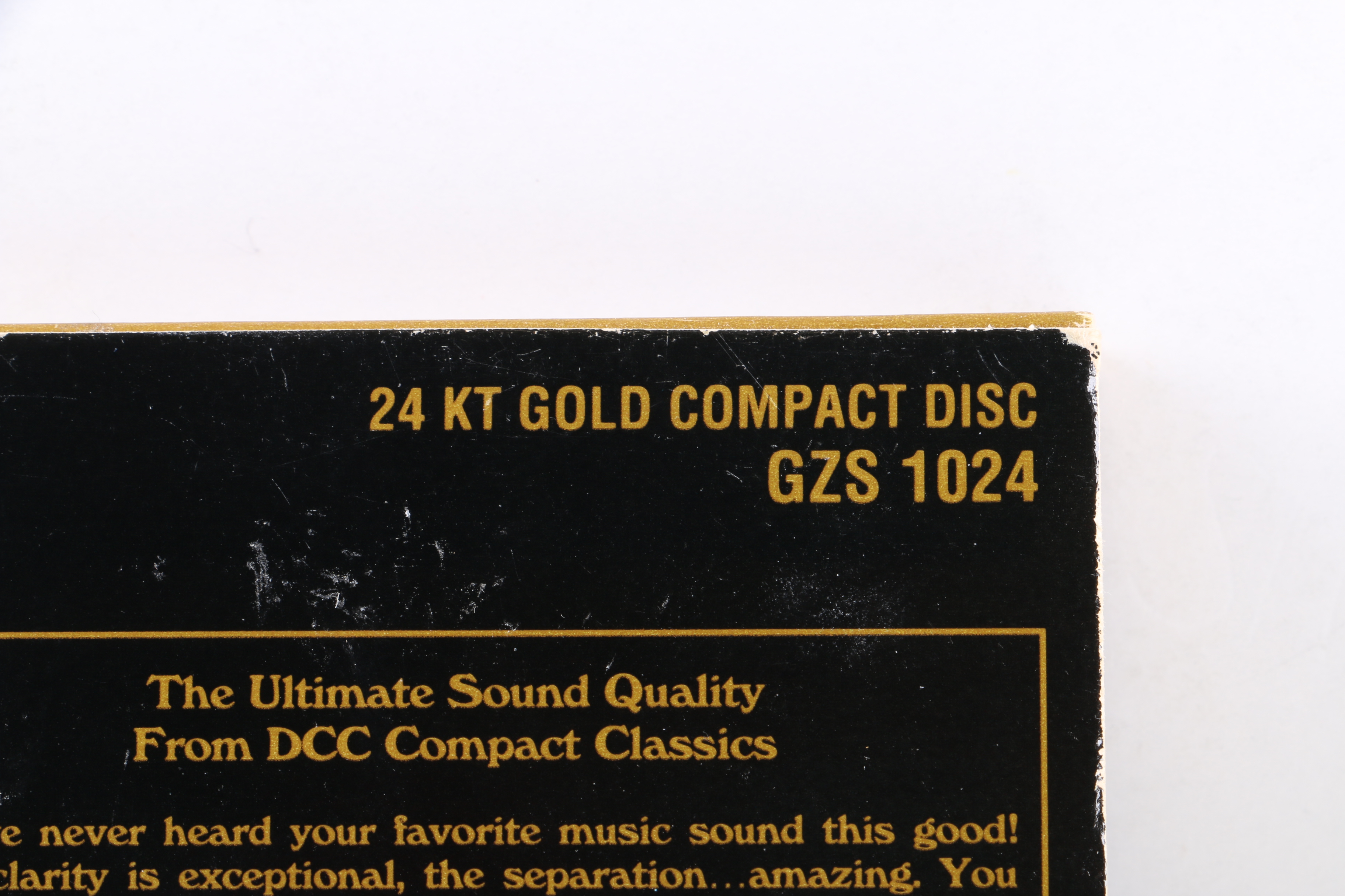 Eagles "Hotel California" 24kt Gold Original Master Recording Audiophile CD