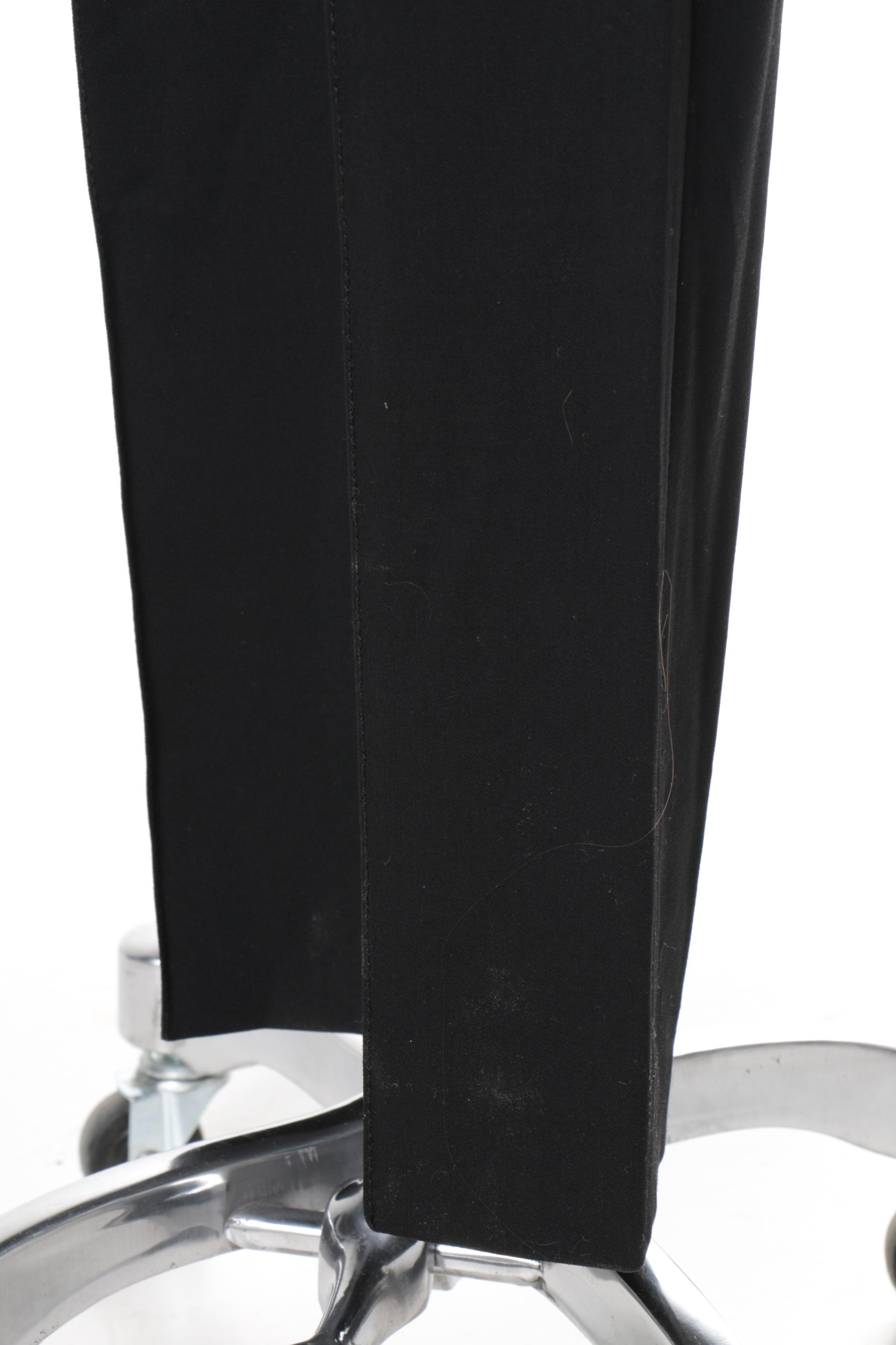 Women's Prada Black Wool Blend Trousers