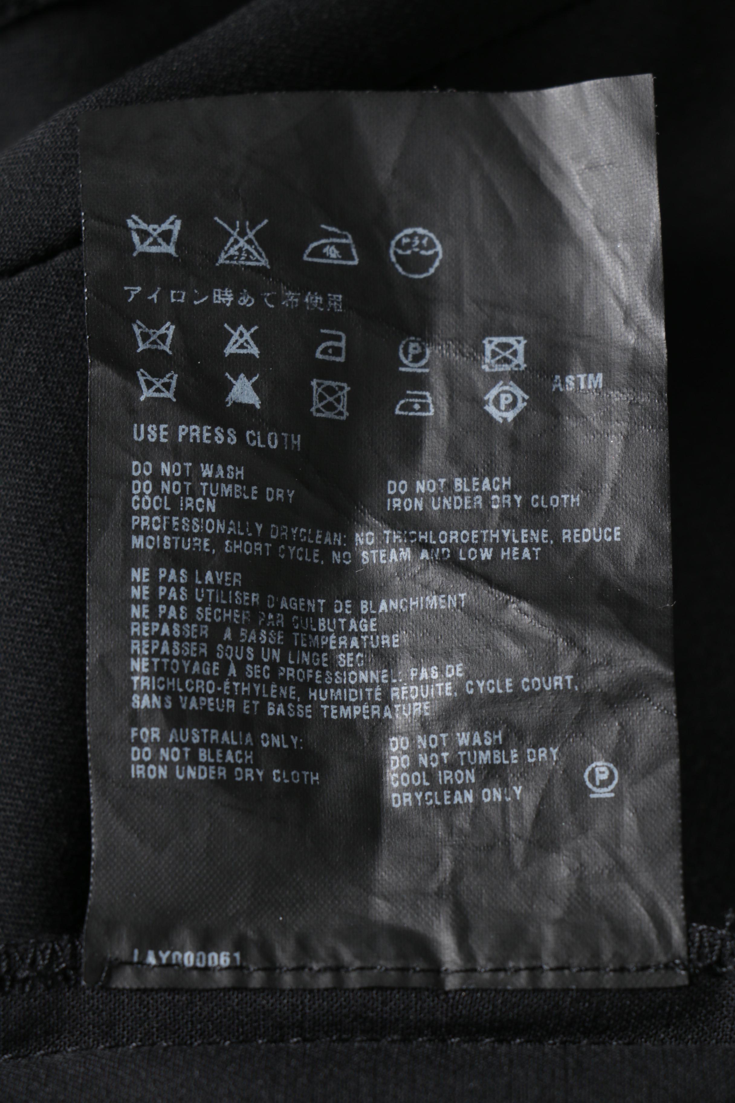 Women's Prada Black Wool Blend Trousers