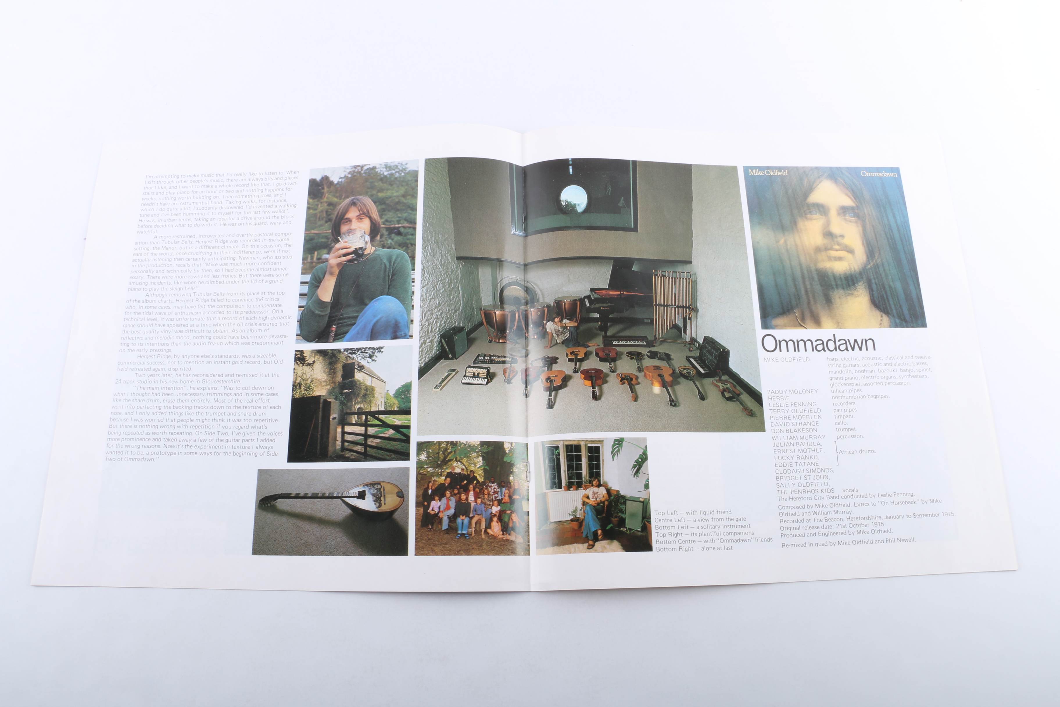 Mike Oldfield "Boxed" LP Box Set With "Tubular Bells" 45